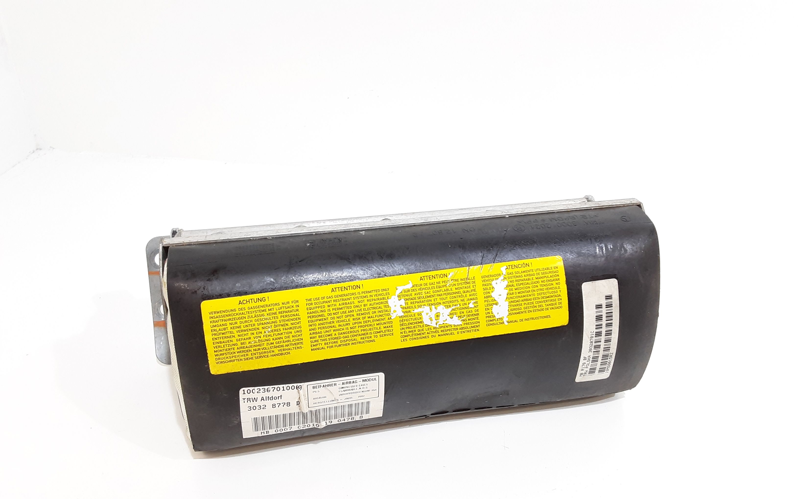 Kit Airbag senza cruscotto MERCEDES Classe A W168 1 Serie