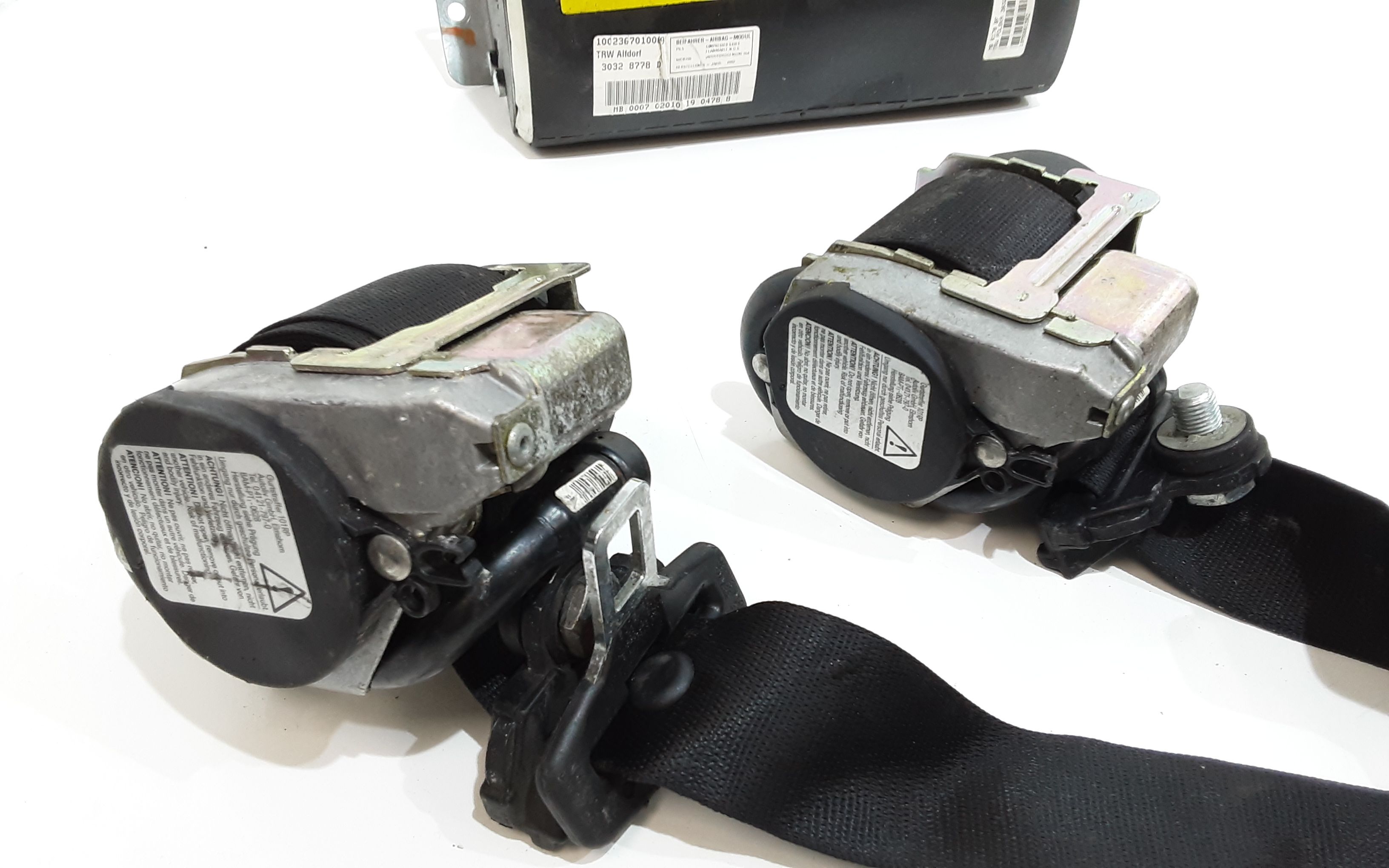 Kit Airbag senza cruscotto MERCEDES Classe A W168 1 Serie