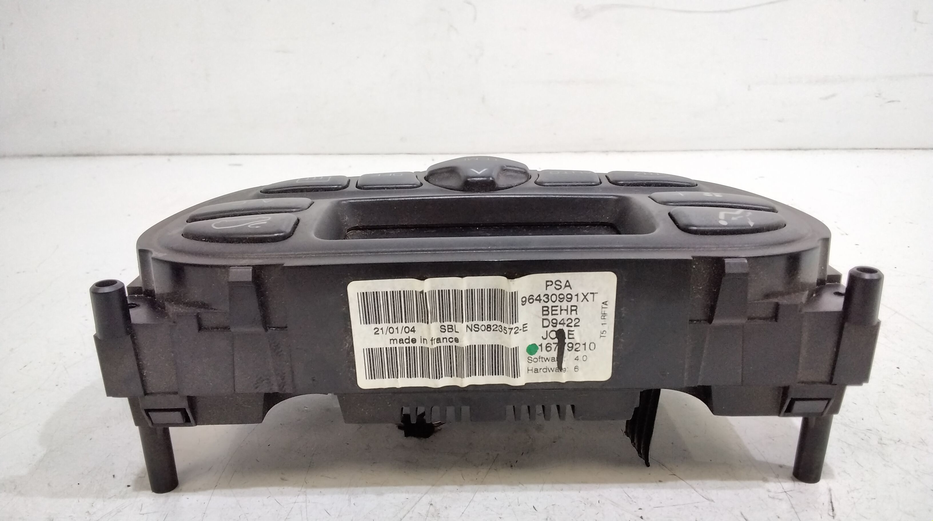 Comandi Clima PEUGEOT 307 Cabrio 2 Serie