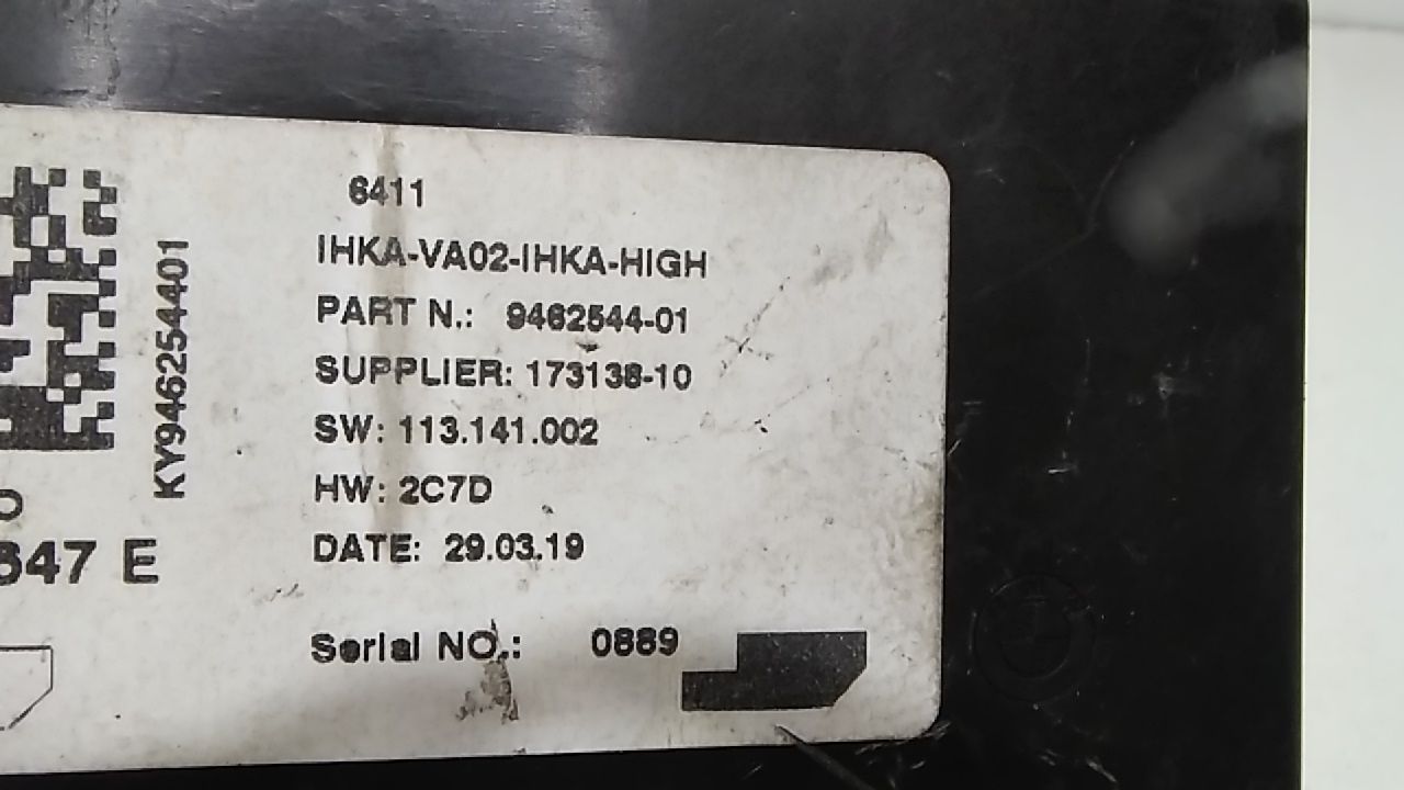 Centralina aria condizionata BMW Serie 3 F31 Touring