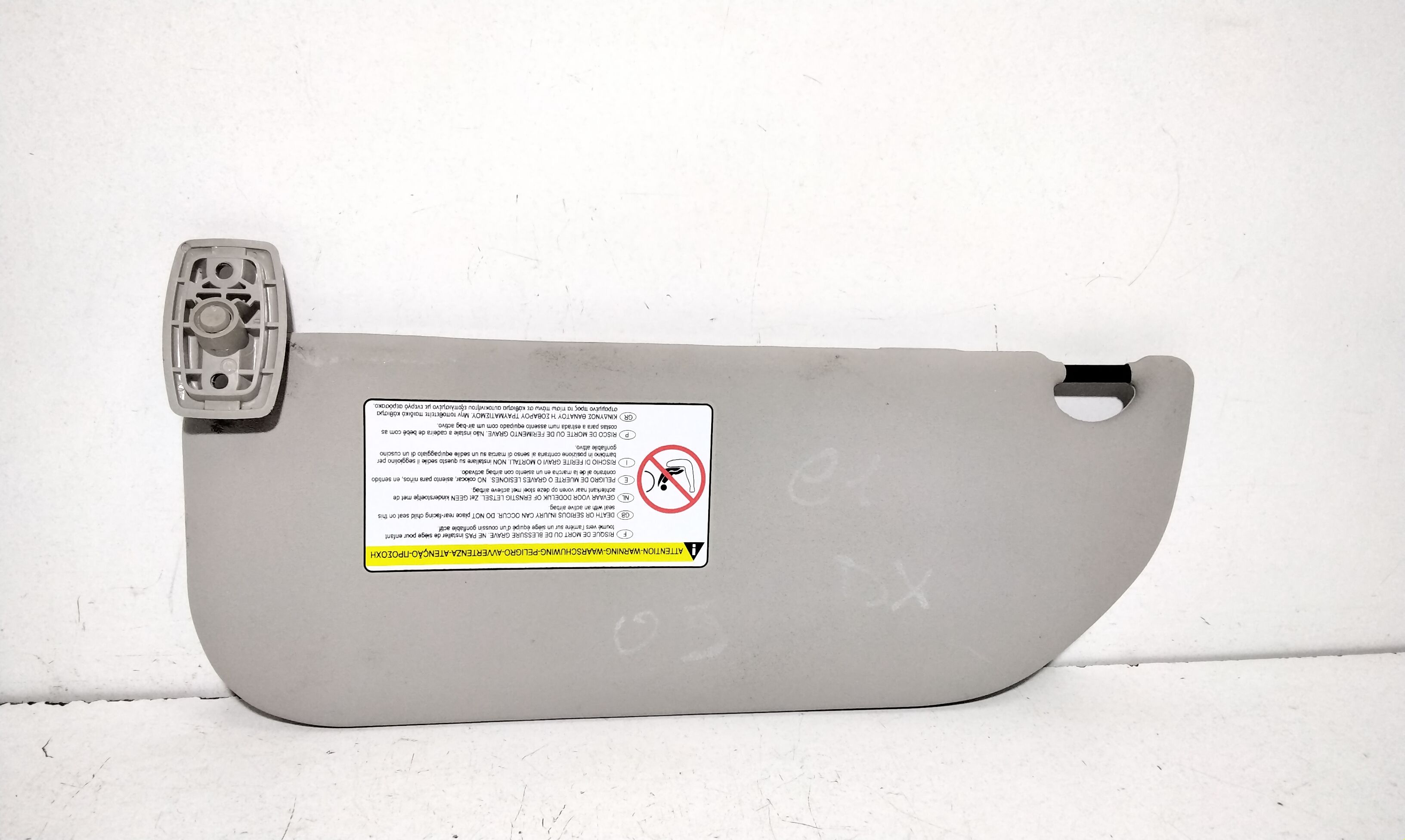 Parasole aletta anteriore Lato Guida CITROEN C1 1 Serie