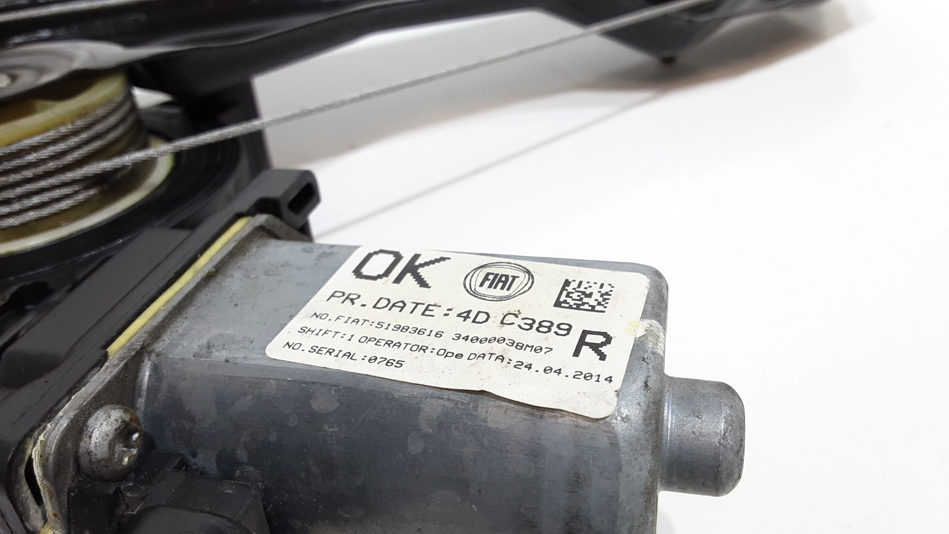 Cremagliera anteriore destra passeggero FIAT Panda 3 Serie