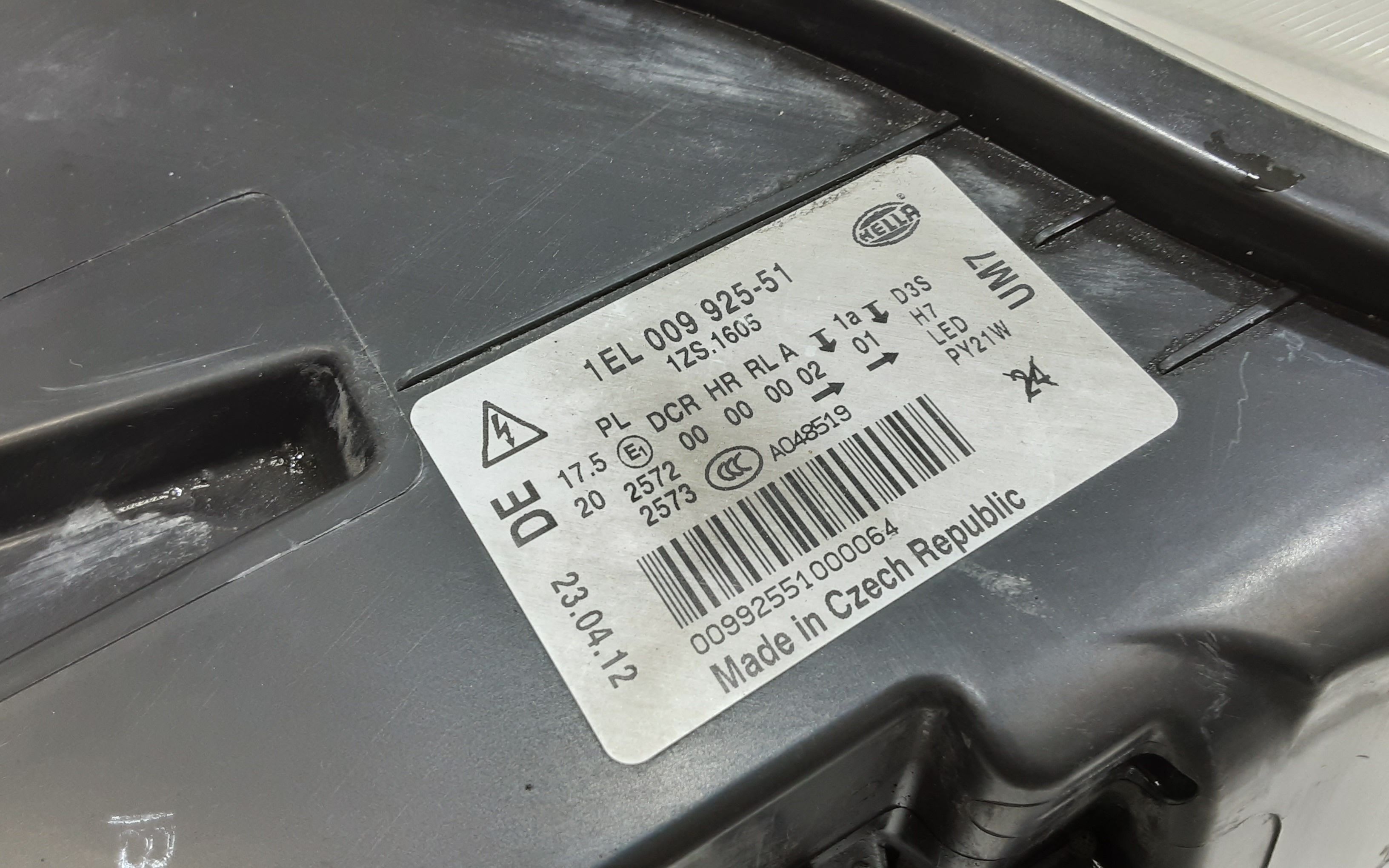 Kit Centralina faro allo xeno Anteriore Sinistro AUDI A6 Allroad 2 Serie (4FH)