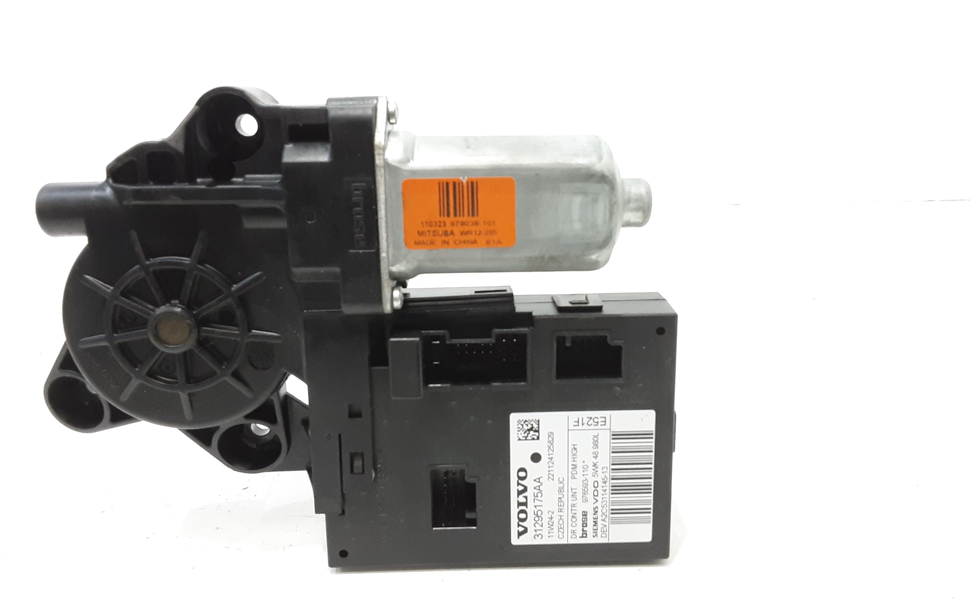 Motorino Alzavetro anteriore destra VOLVO V50 2 Serie