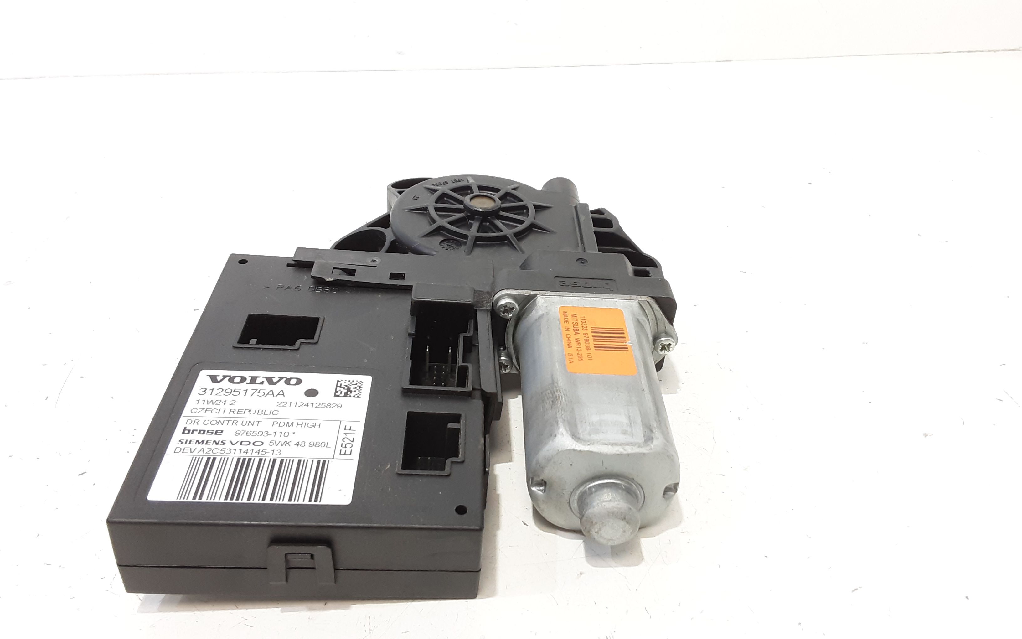 Motorino Alzavetro anteriore destra VOLVO V50 2 Serie