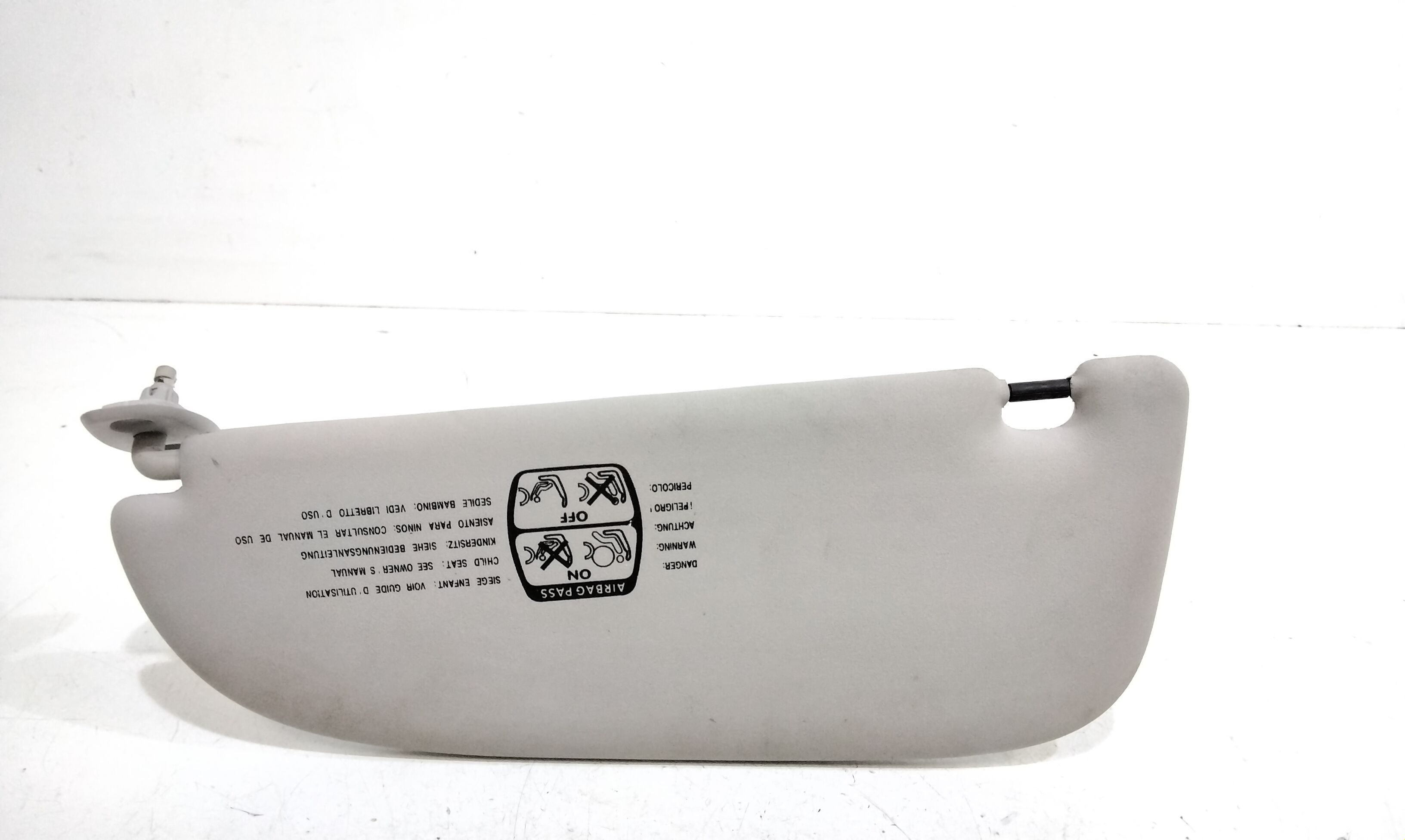 Parasole aletta Lato Passeggero PEUGEOT 206 2 Serie