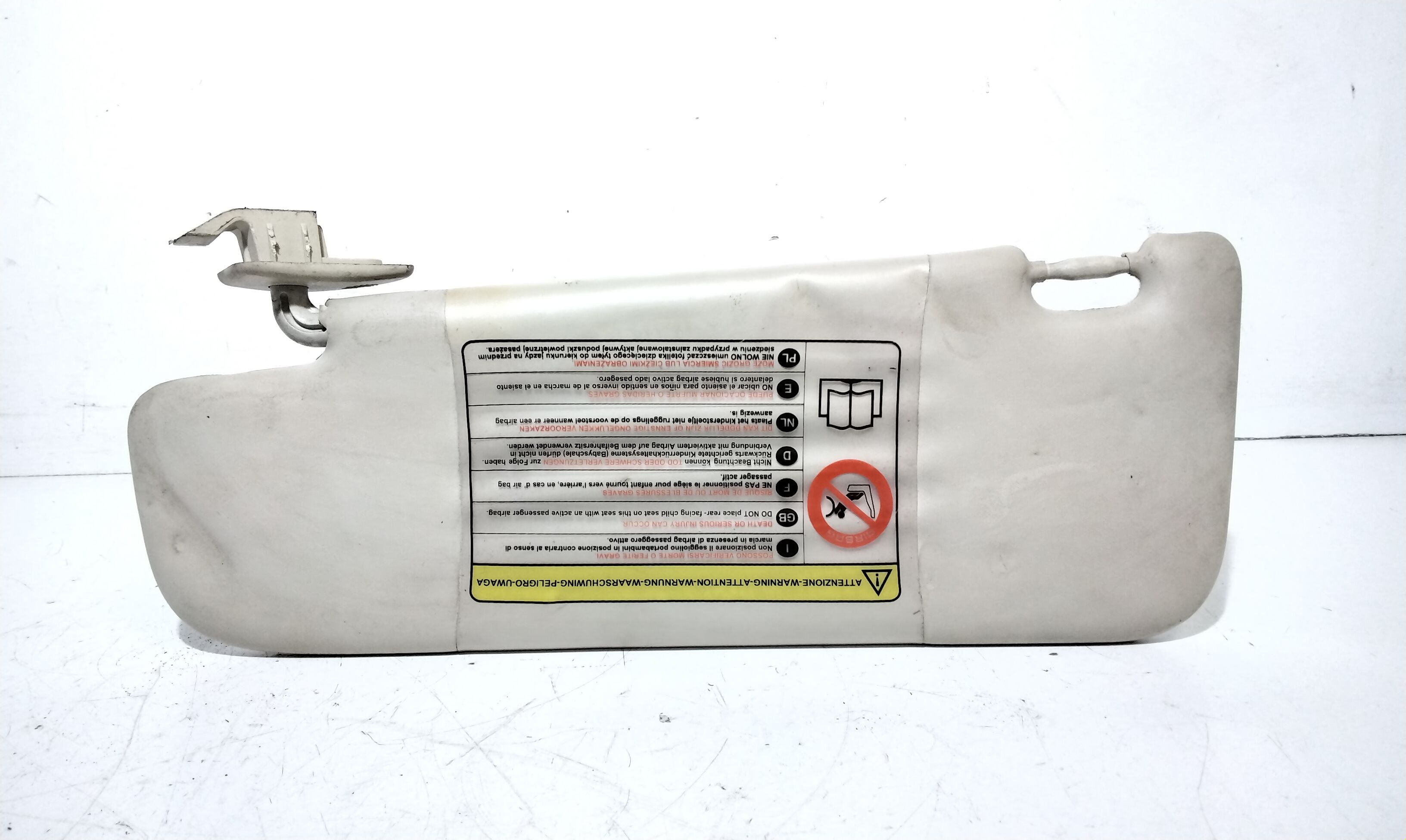 Parasole aletta Lato Passeggero FIAT 500 Serie (07>14)