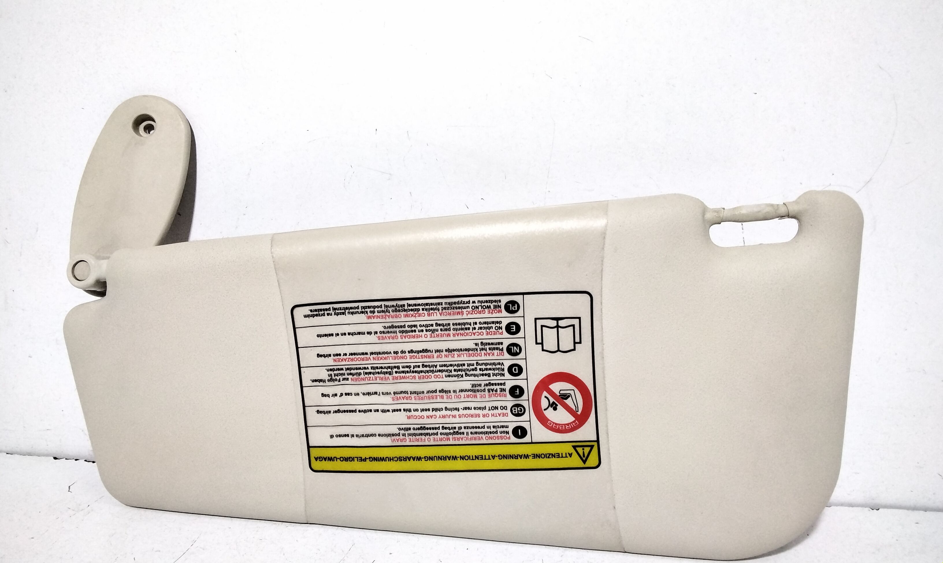 Parasole aletta Lato Passeggero FIAT Grande Punto 1 Serie