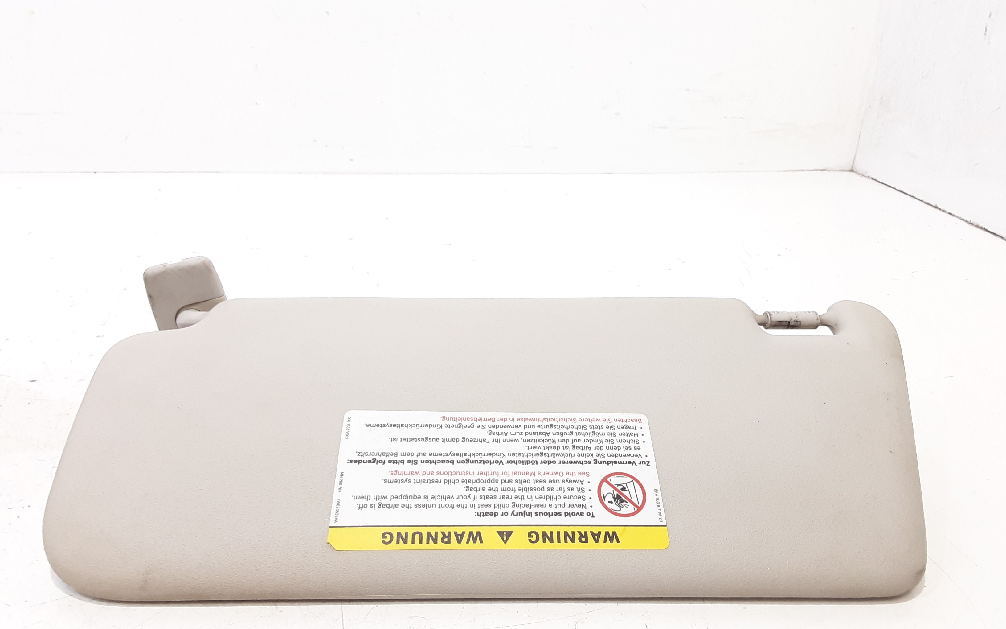 Parasole aletta Lato Passeggero MERCEDES Classe B W245 1 Serie