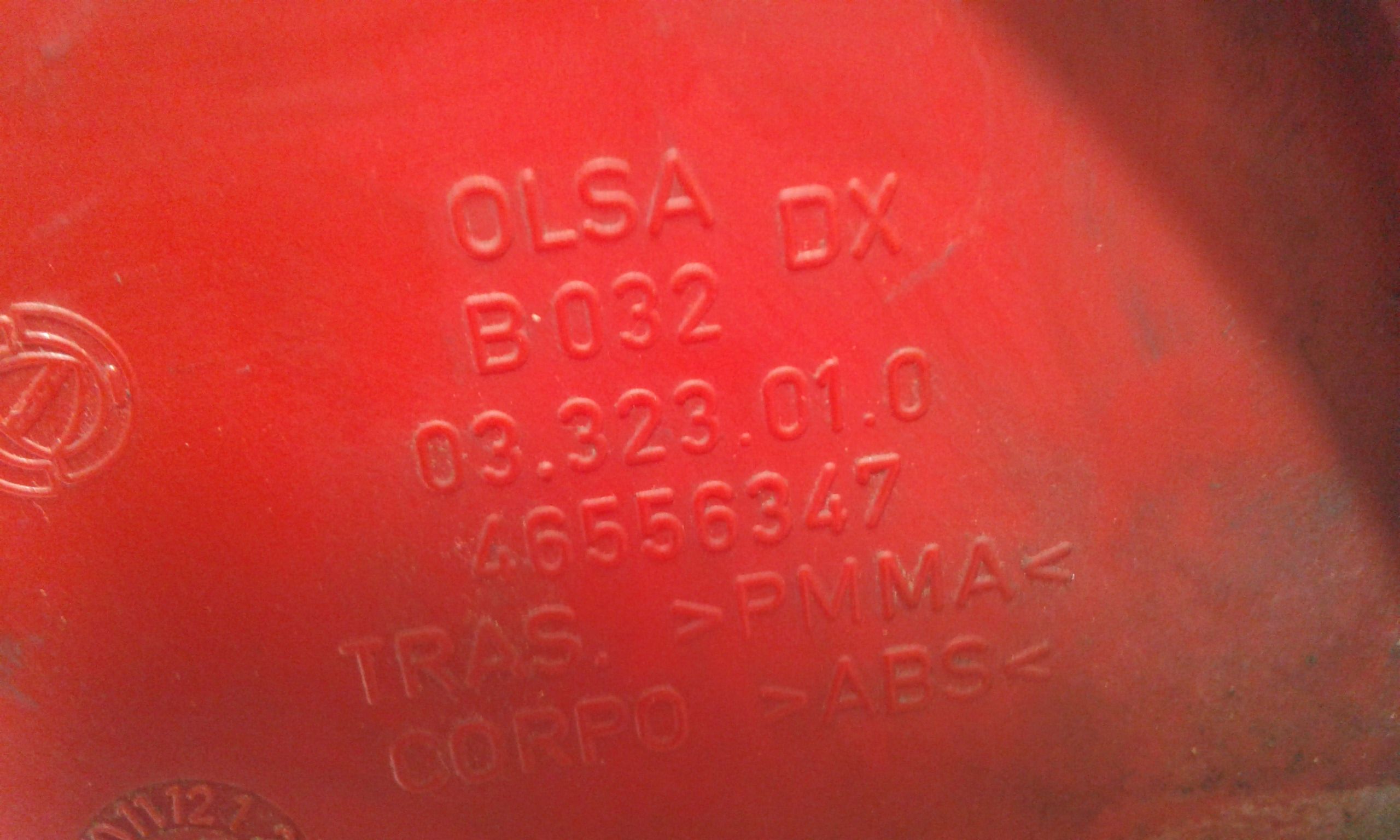 Stop fanale posteriore Destro Passeggero ALFA ROMEO 147 1  Serie