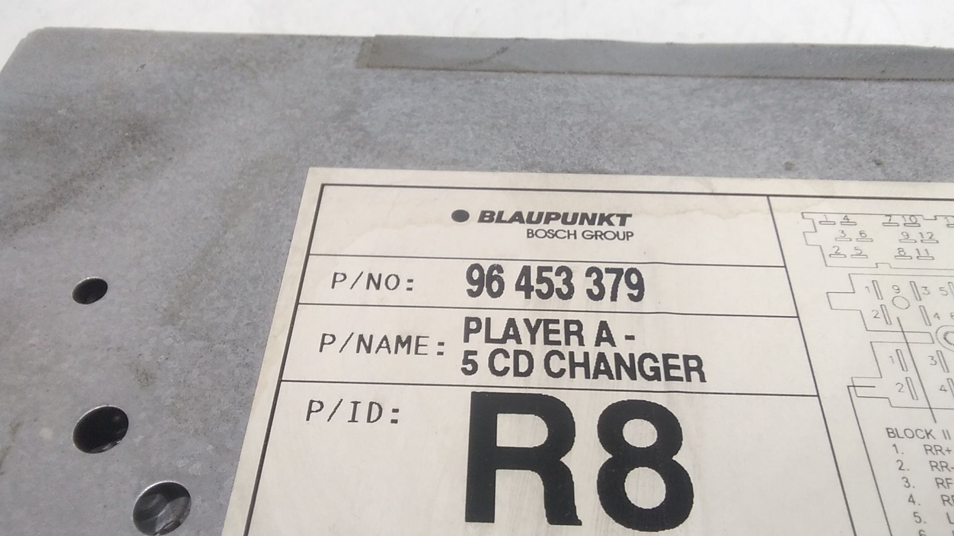 Autoradio CHEVROLET Evanda Serie (04>06)