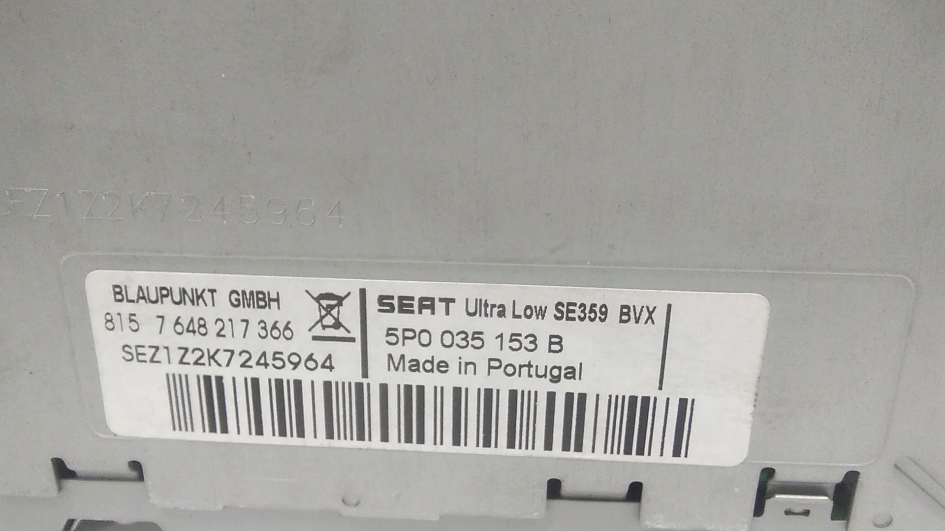 Autoradio SEAT Altea XL