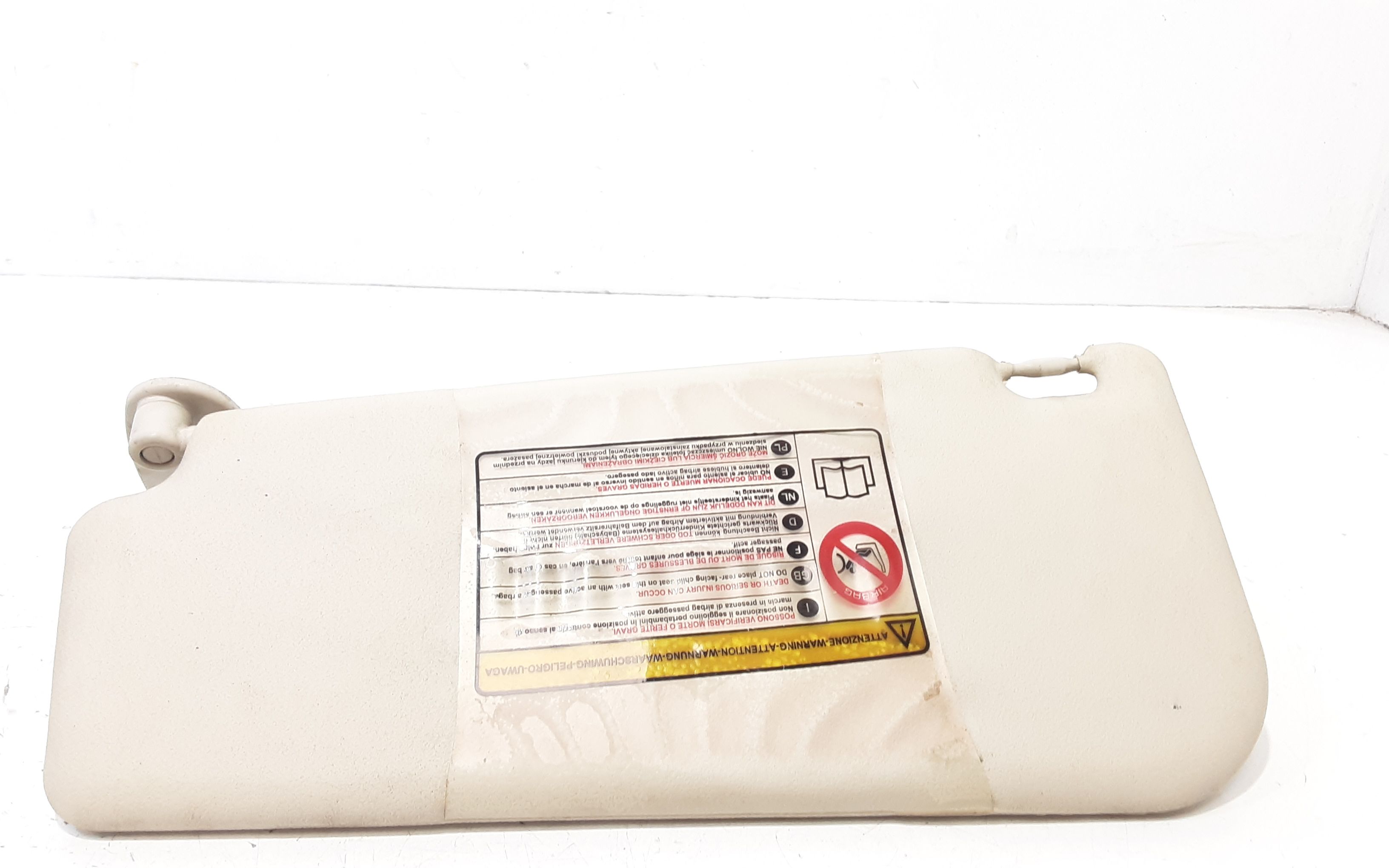 Parasole aletta Lato Passeggero FIAT Grande Punto 1 Serie