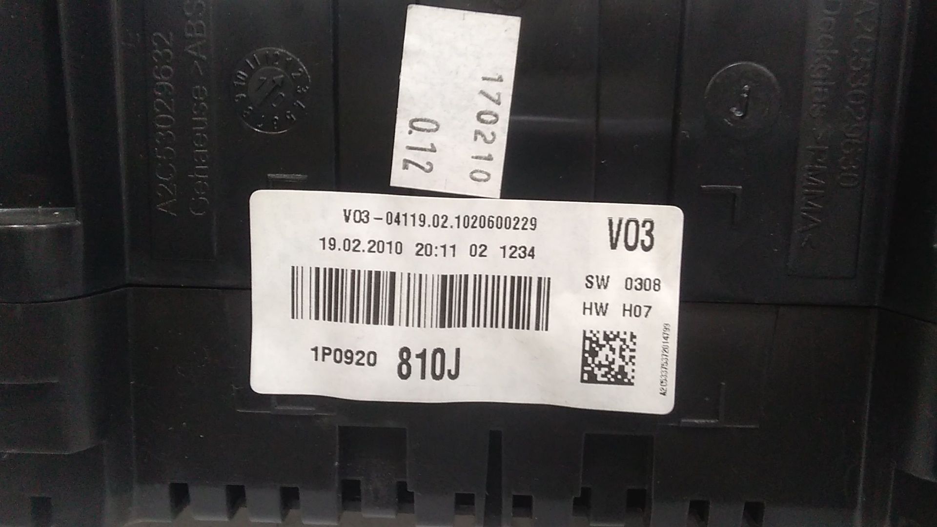 Quadro Strumenti SEAT Altea XL