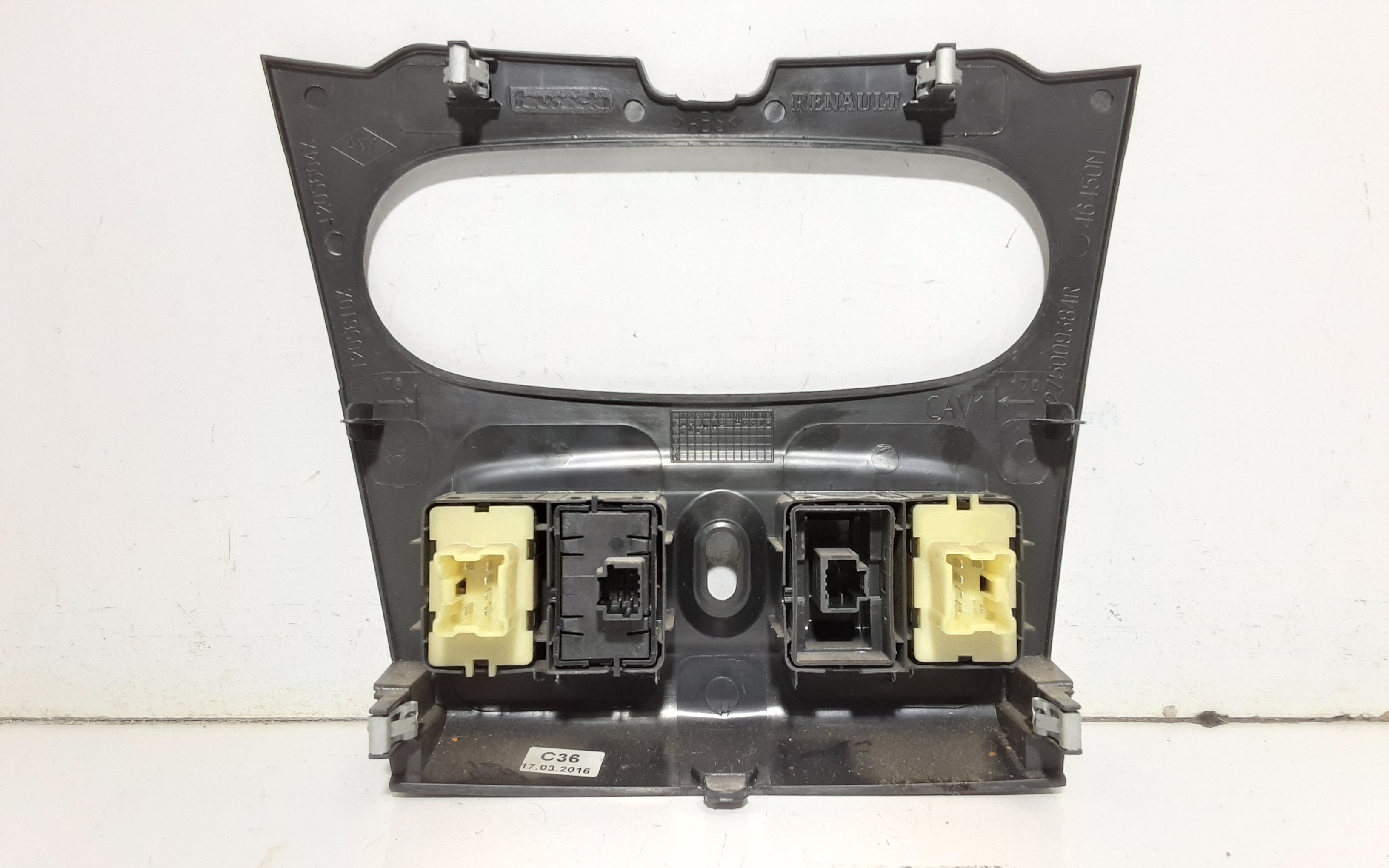 Pulsantiera alzavetri centrale DACIA Sandero Serie II (12>20)