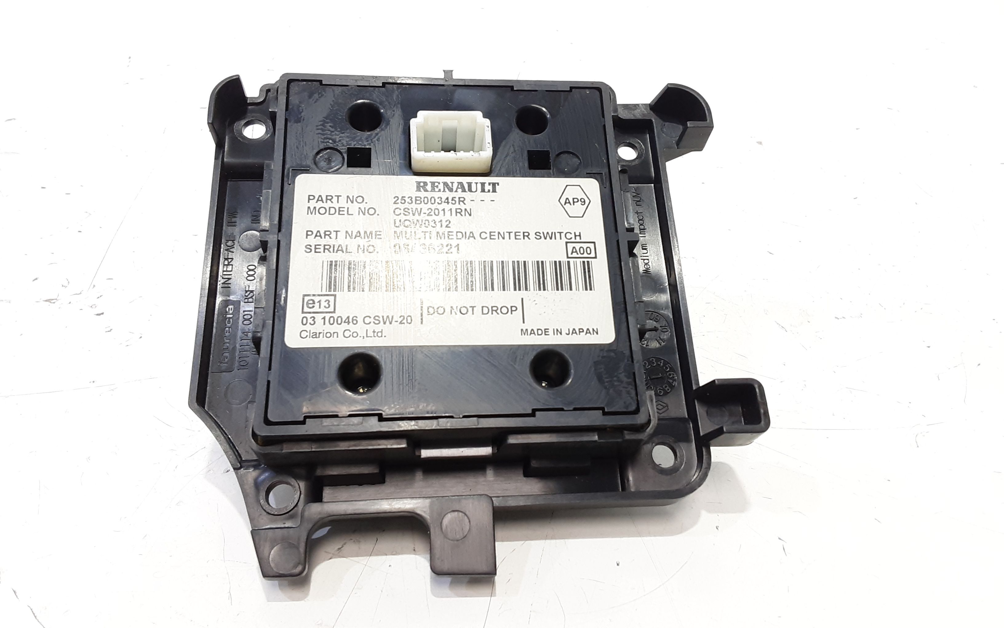 Comando Navigatore RENAULT Megane Cabrio (08>15)