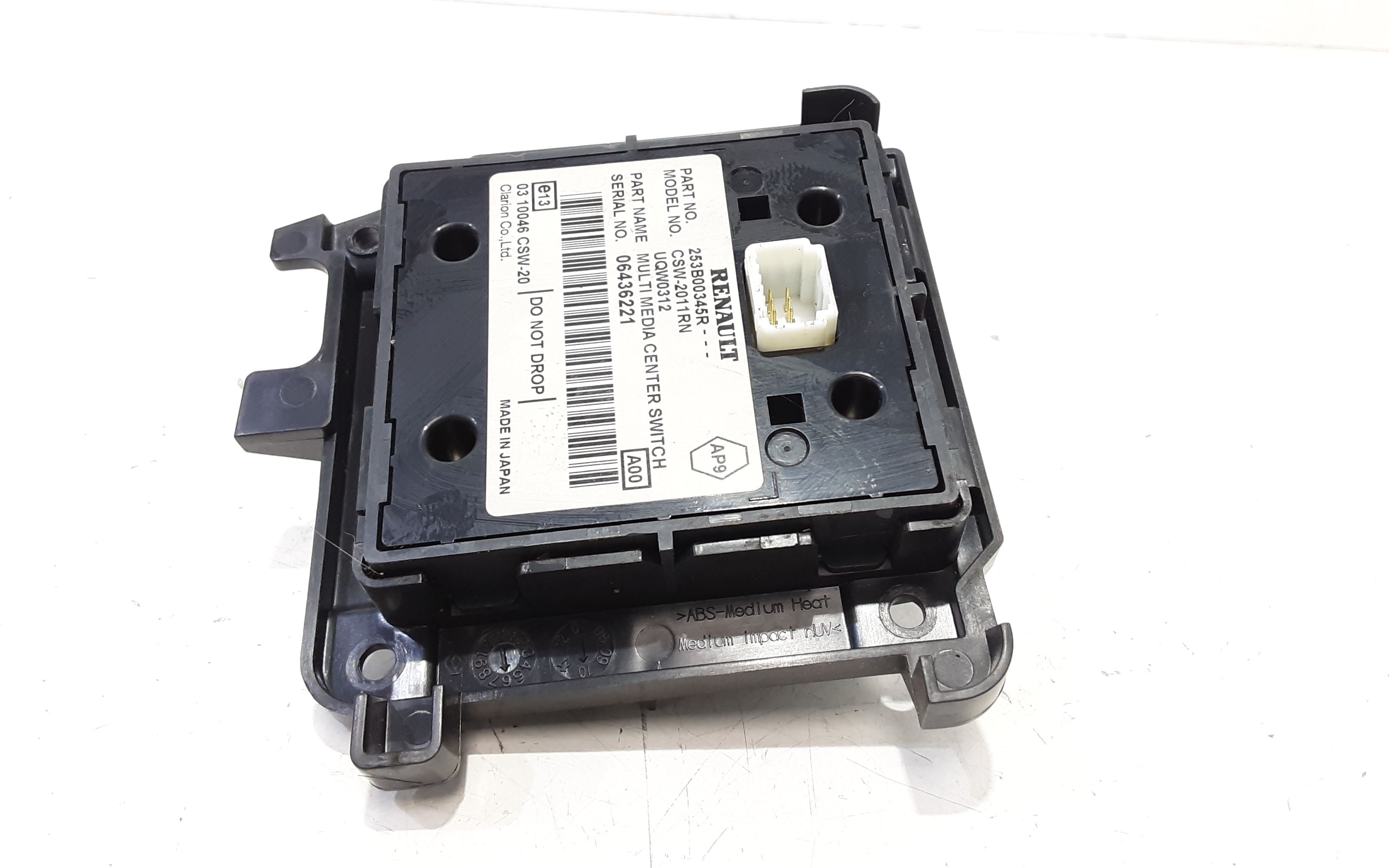 Comando Navigatore RENAULT Megane Cabrio (08>15)