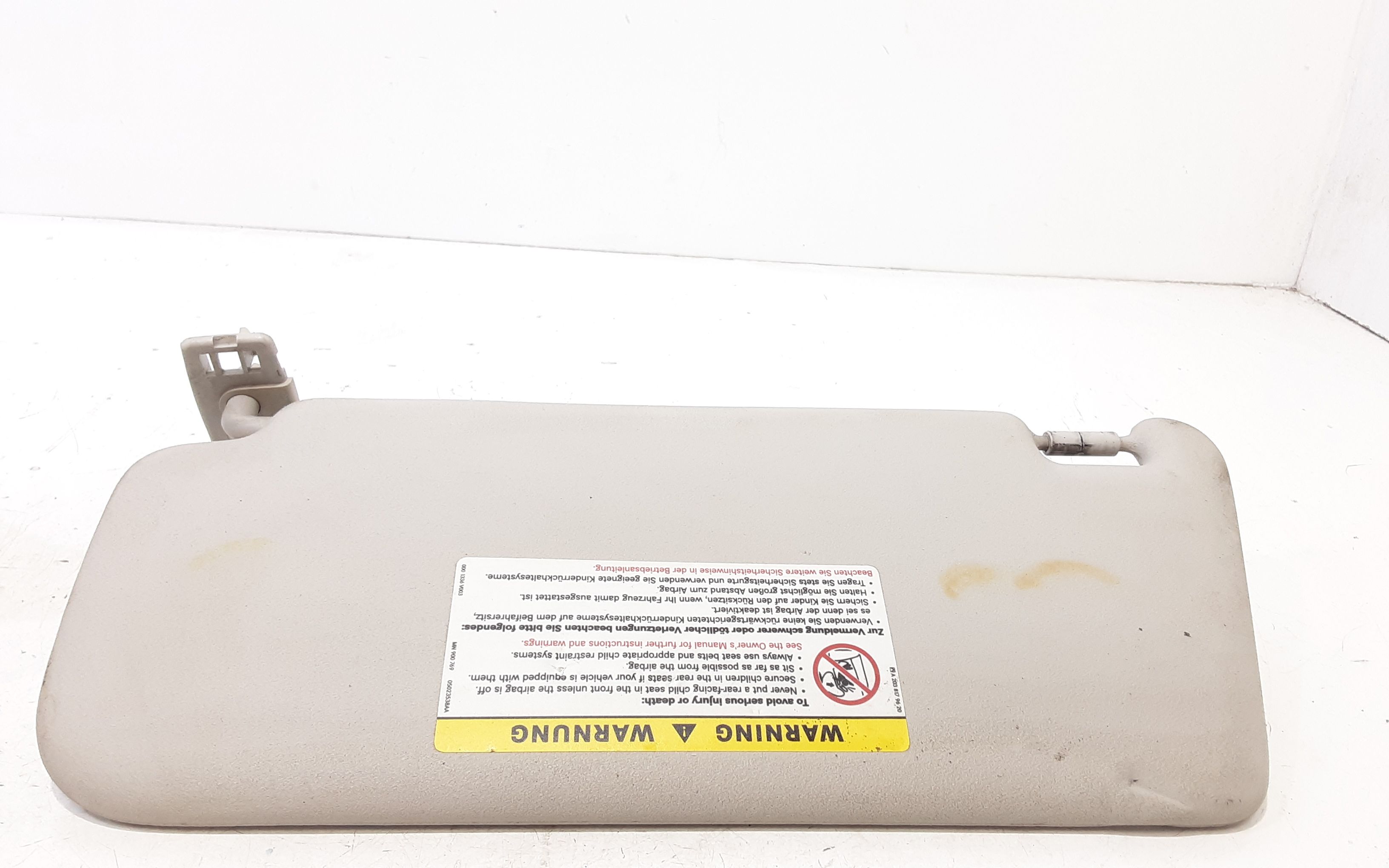 Parasole aletta Lato Passeggero MERCEDES Classe B W245 1 Serie