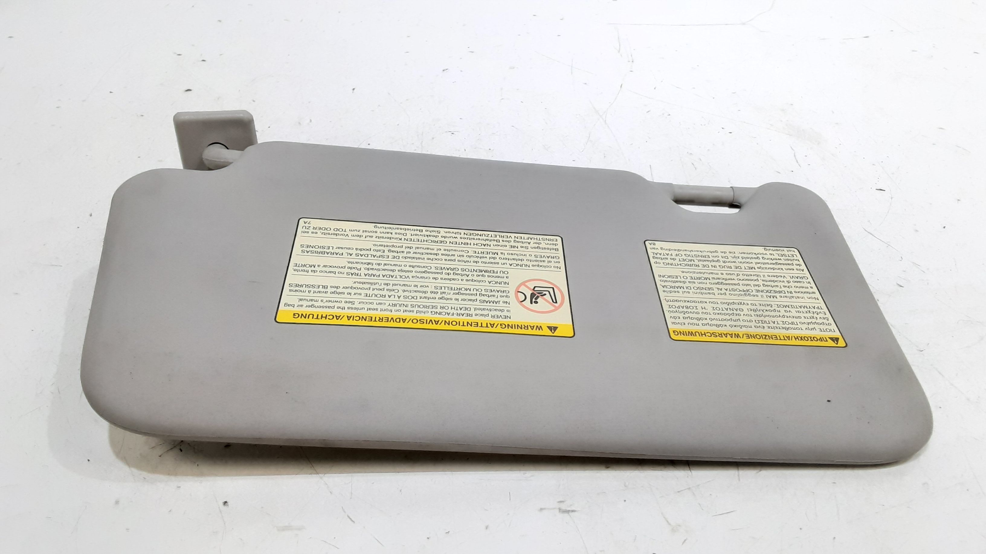 Parasole aletta Lato Passeggero NISSAN Micra 7 Serie