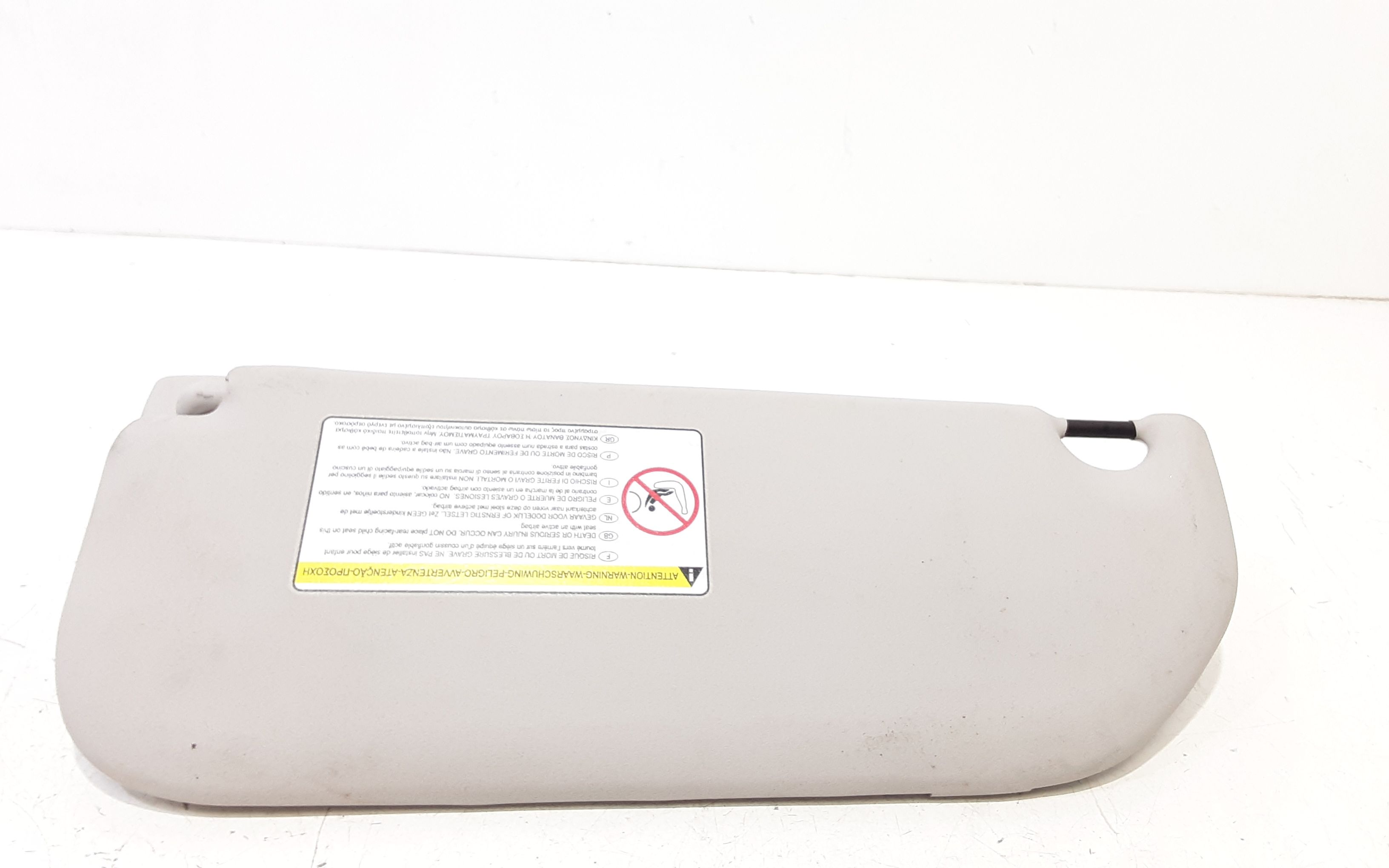 Parasole aletta anteriore Lato Guida PEUGEOT 107 1 Serie