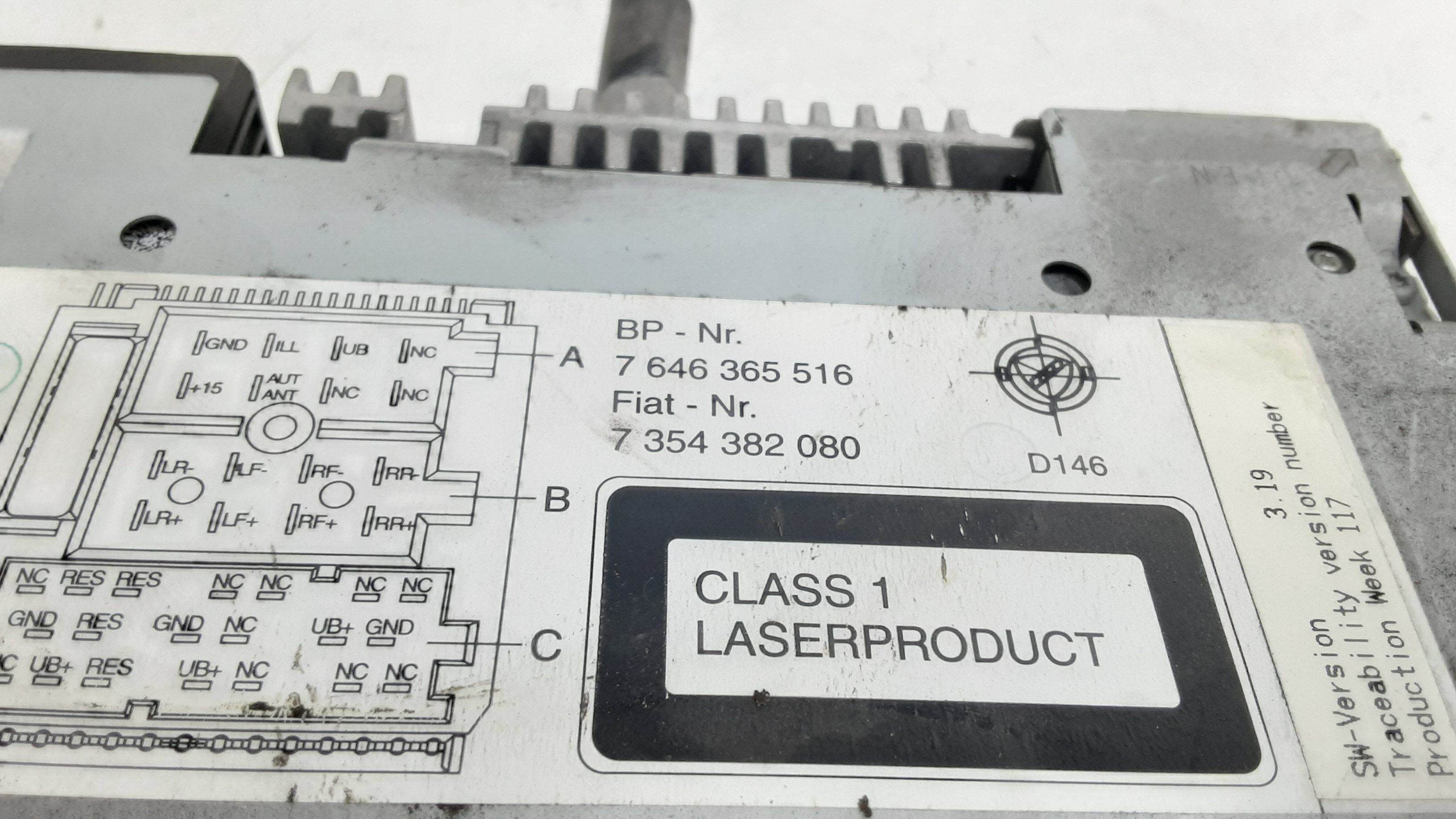 Autoradio FIAT Idea 1 Serie