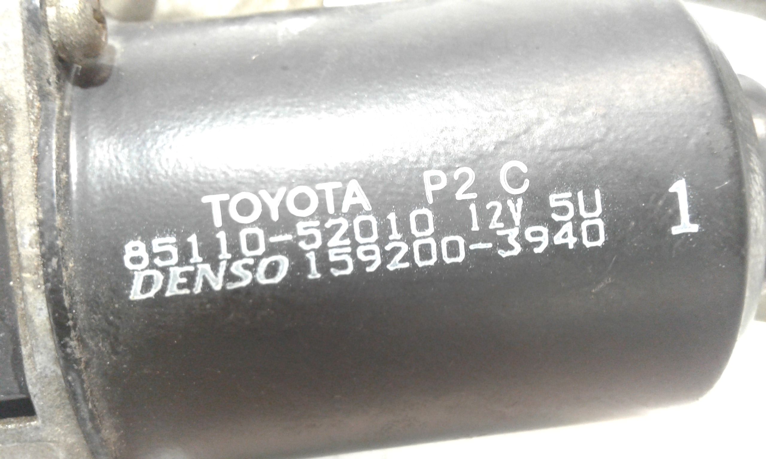 Motorino tergi ant completo di tandem TOYOTA Yaris 1 Serie