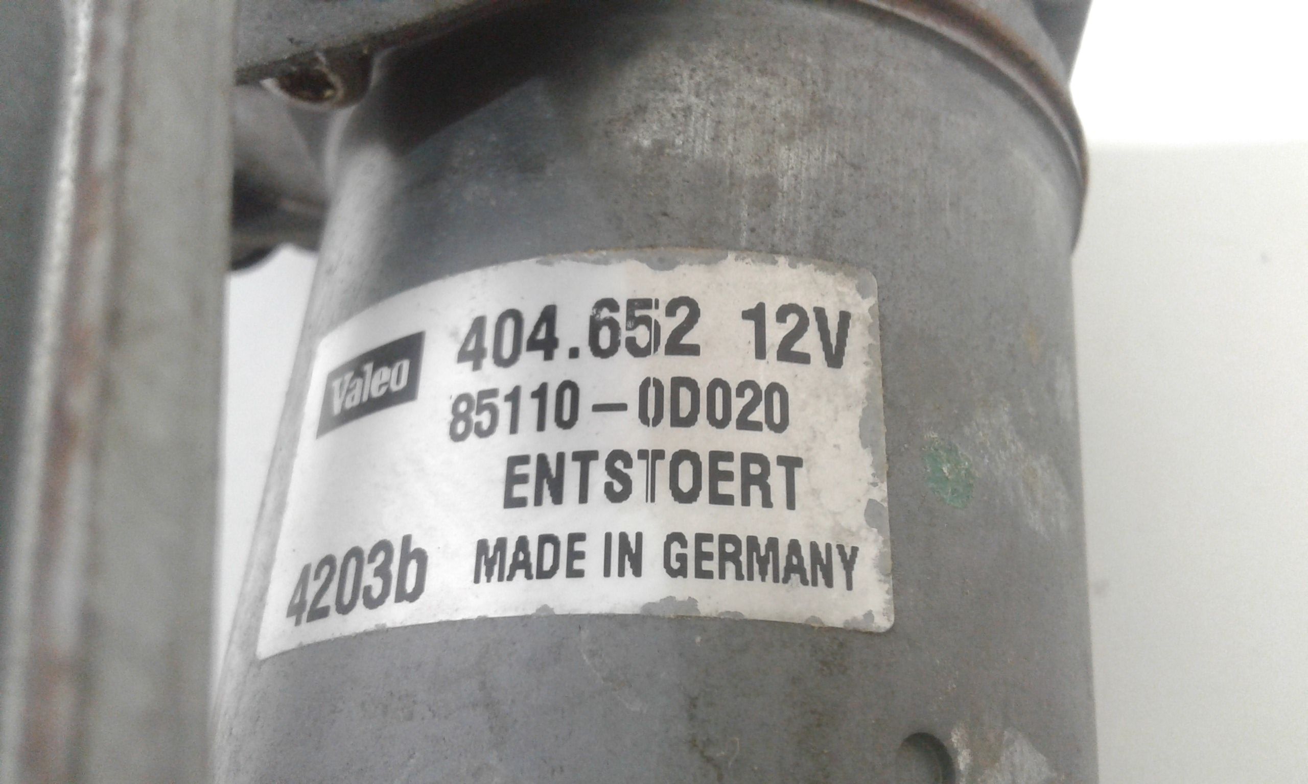 Motorino tergi ant completo di tandem TOYOTA Yaris 2 Serie