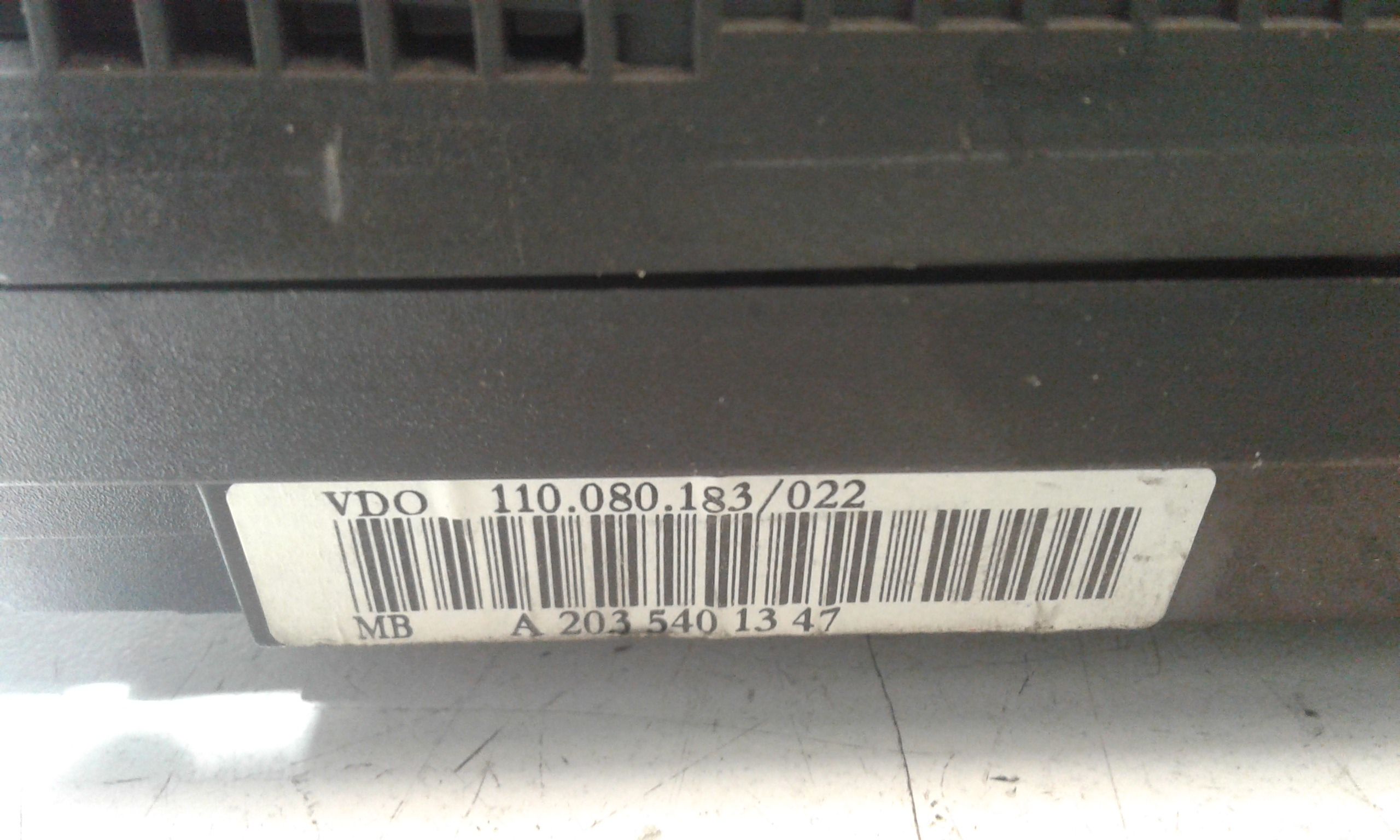 Quadro Strumenti MERCEDES Classe C S. Wagon W203 2 Serie