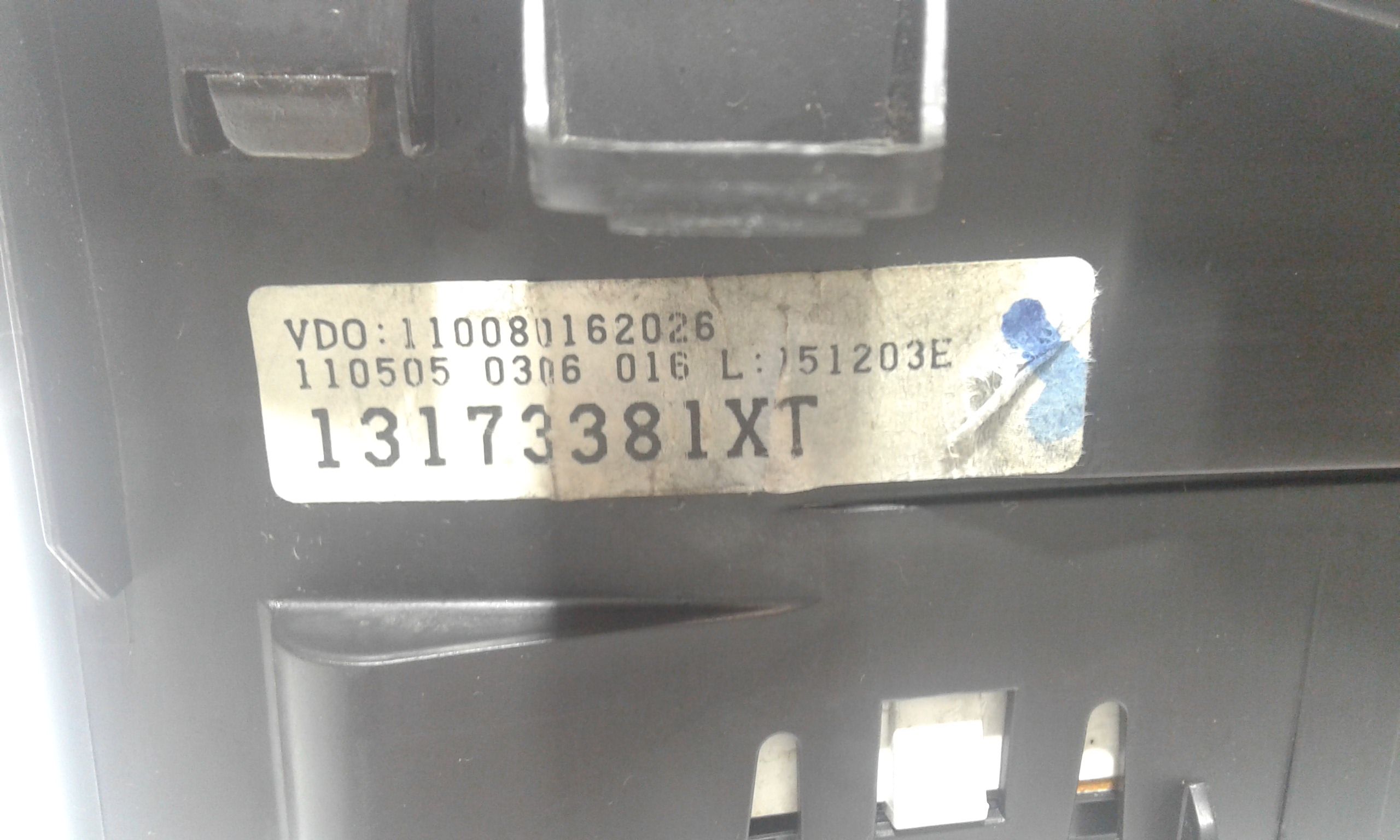 Quadro Strumenti OPEL Meriva 1 Serie