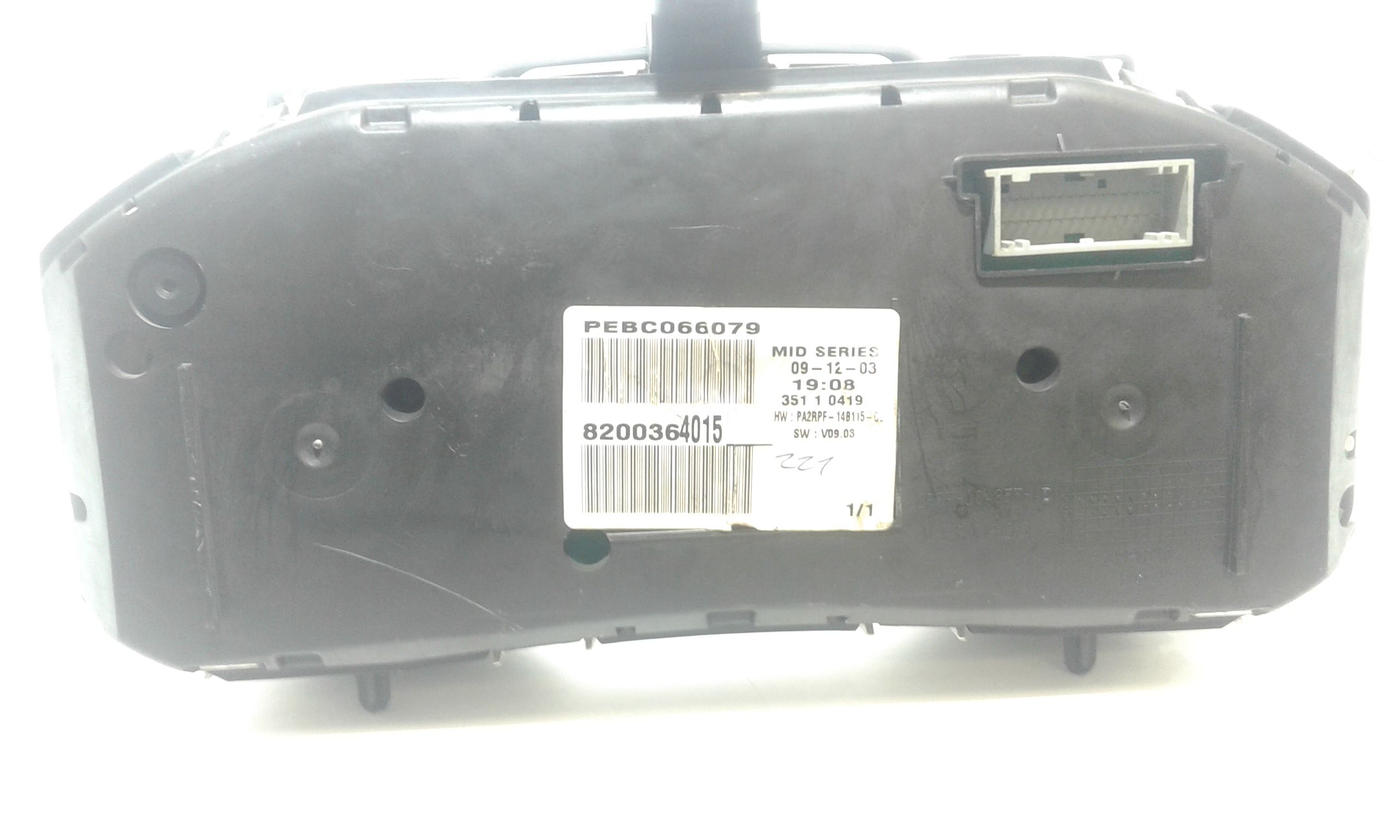 Quadro Strumenti RENAULT Megane ll Serie (02>06)