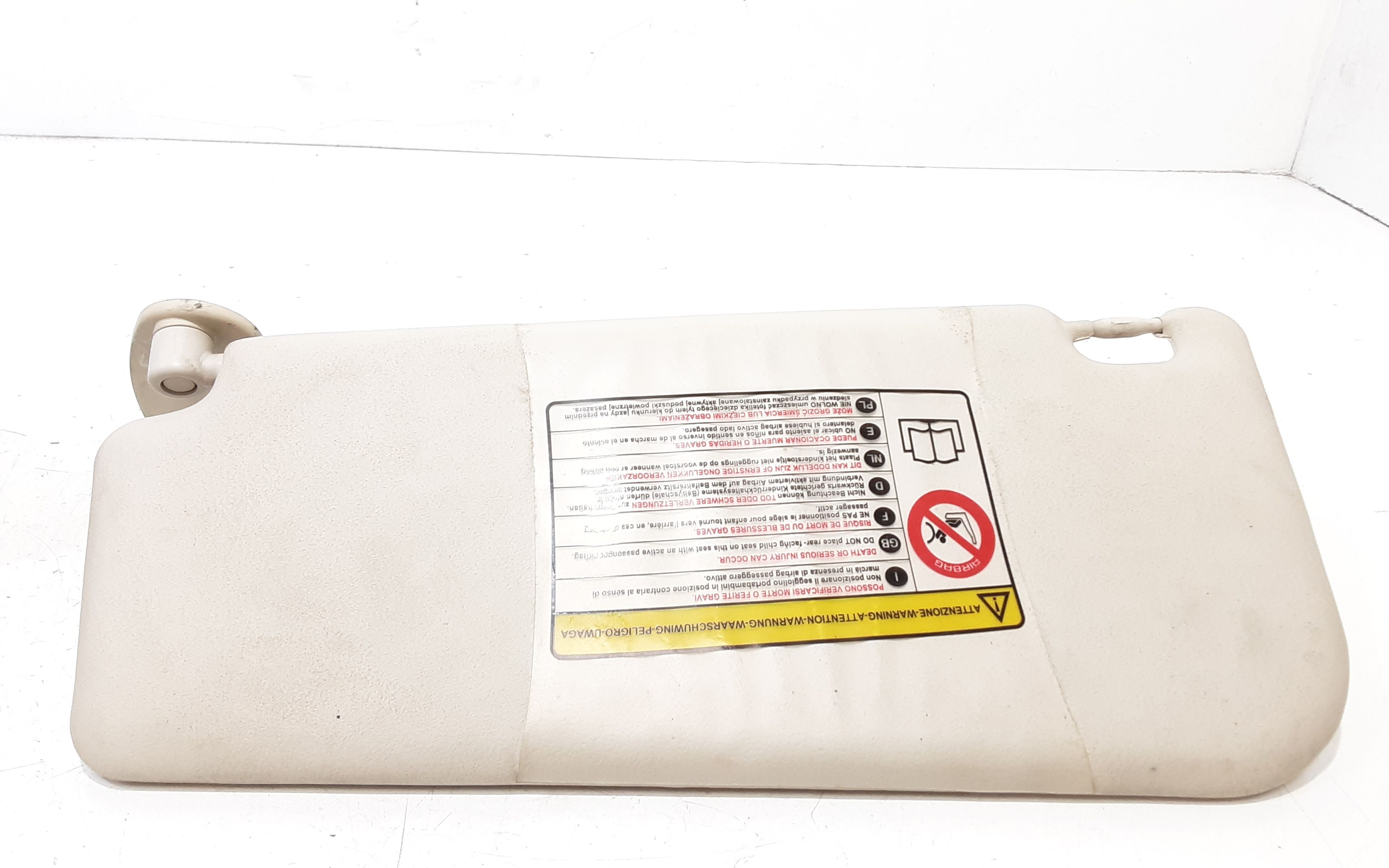 Parasole aletta Lato Passeggero FIAT Punto Berlina 3P 2 Serie