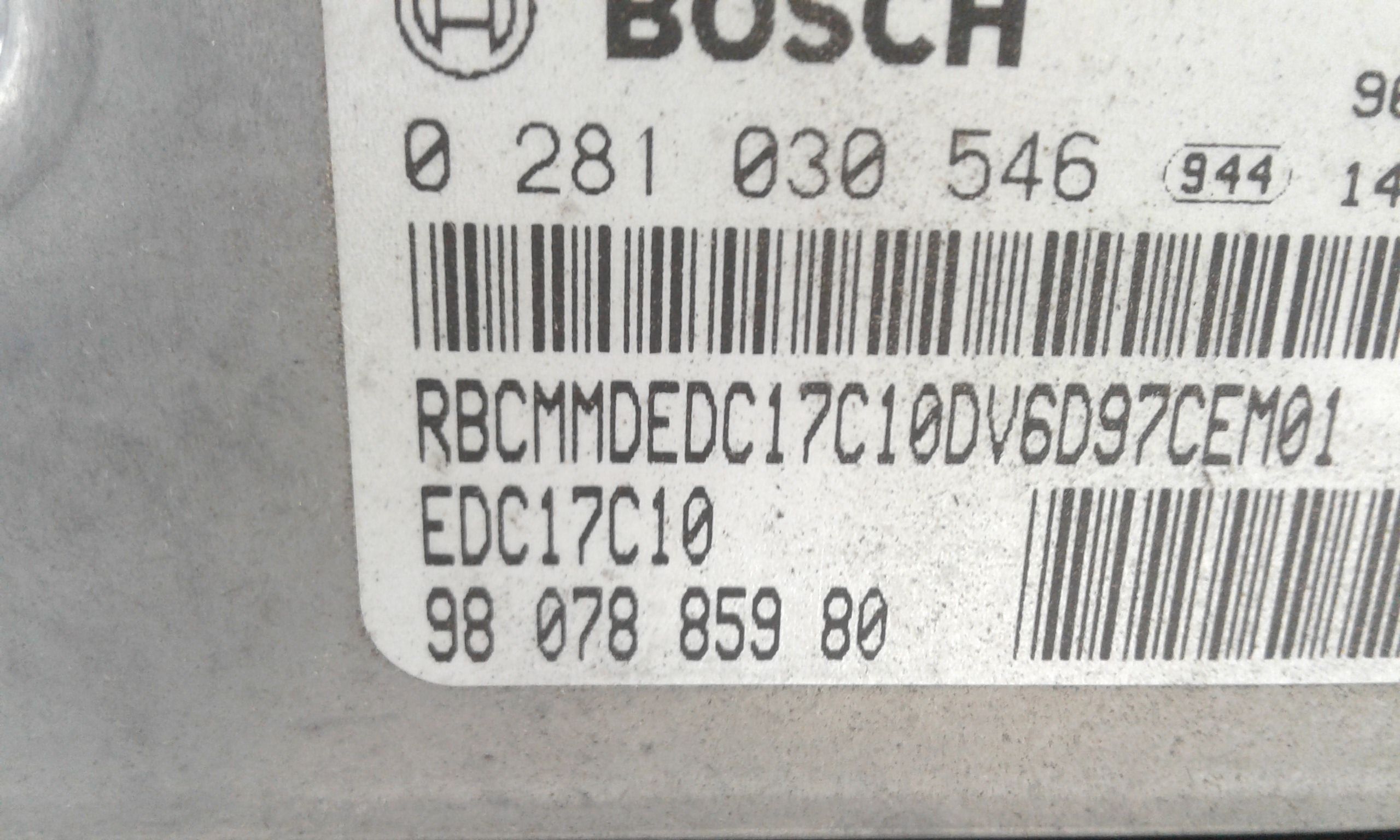 Centralina motore PEUGEOT Partner 3 Serie