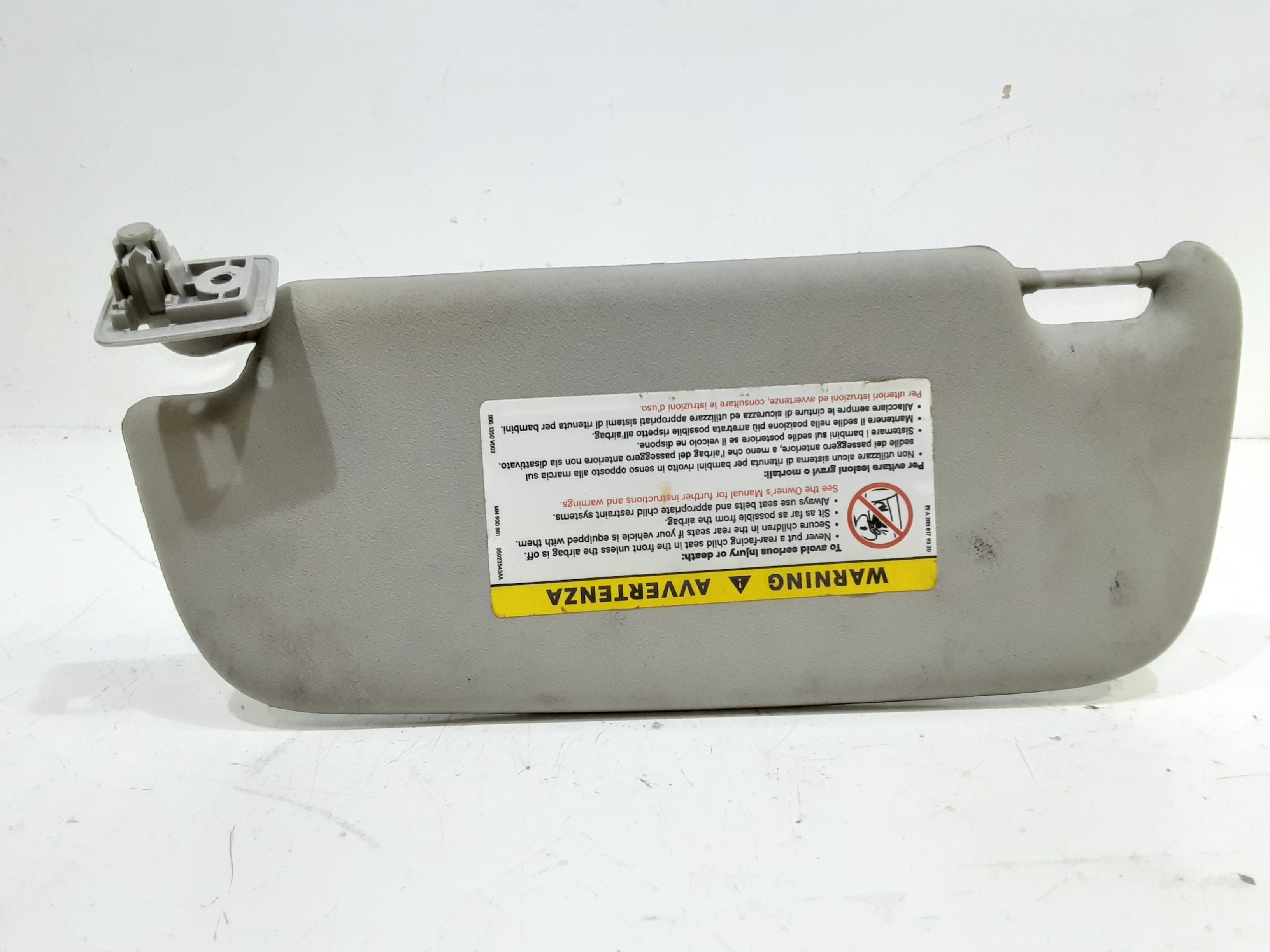 Parasole aletta Lato Passeggero SMART Forfour 1 Serie