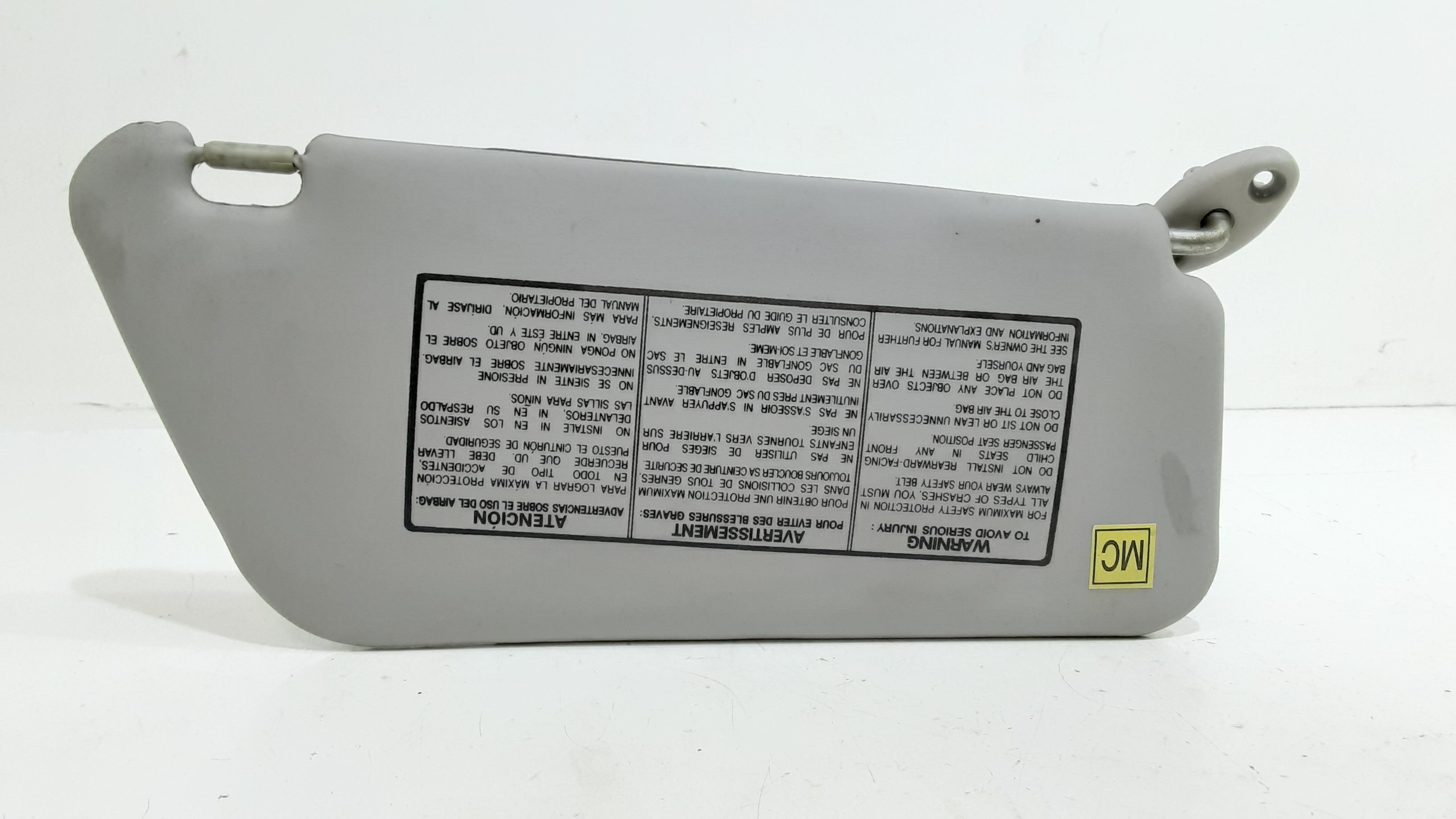 Parasole aletta anteriore Lato Guida DAEWOO Matiz 1 Serie