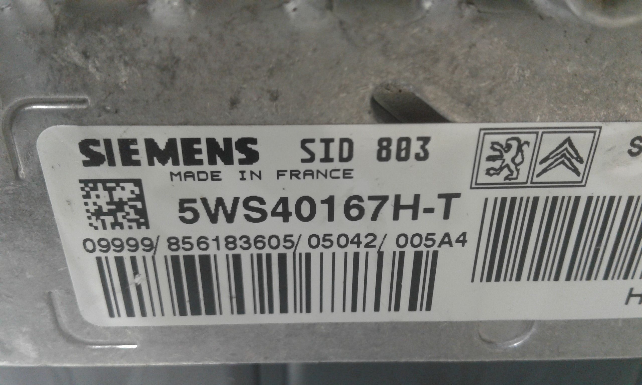 Centralina motore PEUGEOT 407 S. Wagon