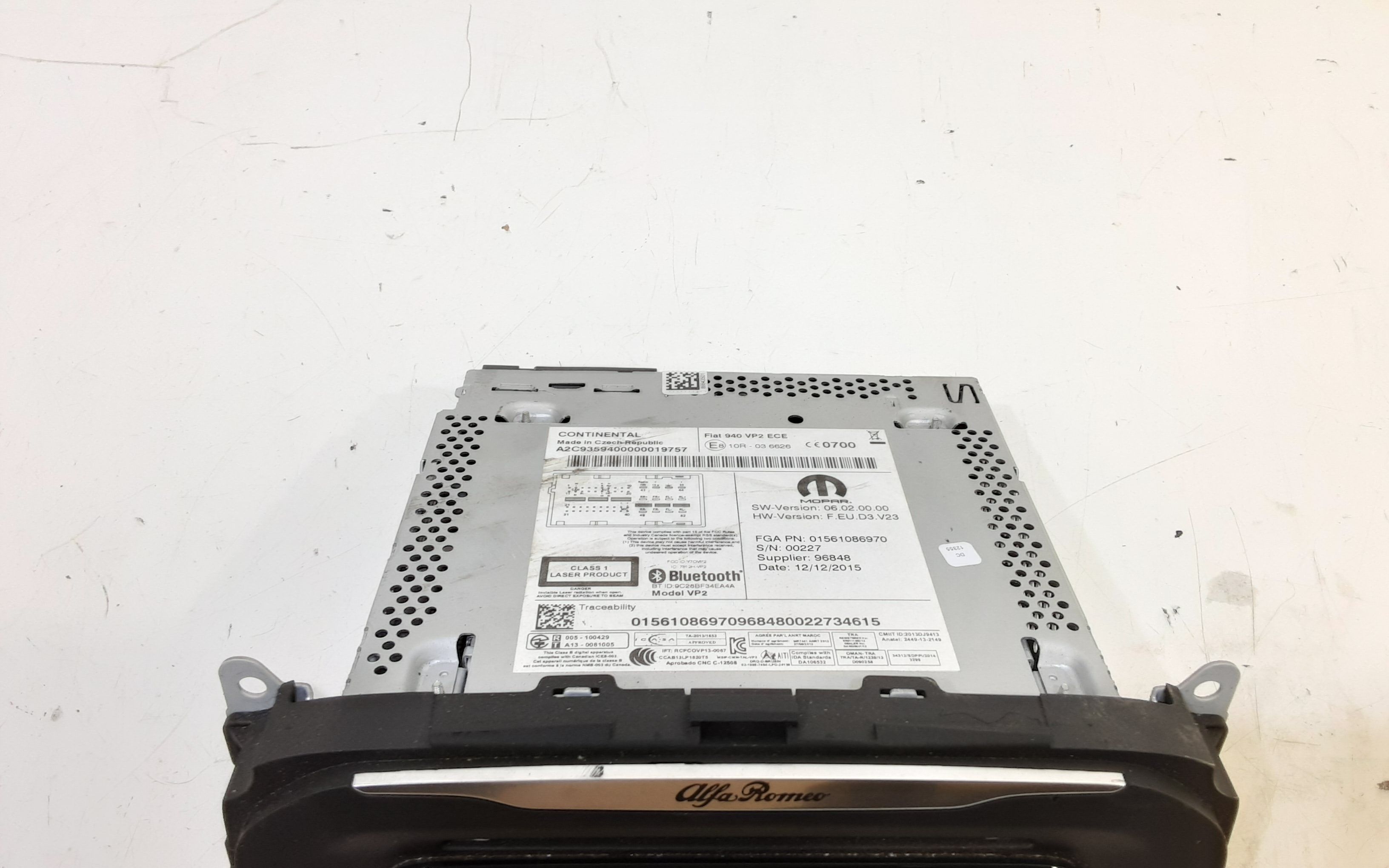 Autoradio ALFA ROMEO Giulietta Serie