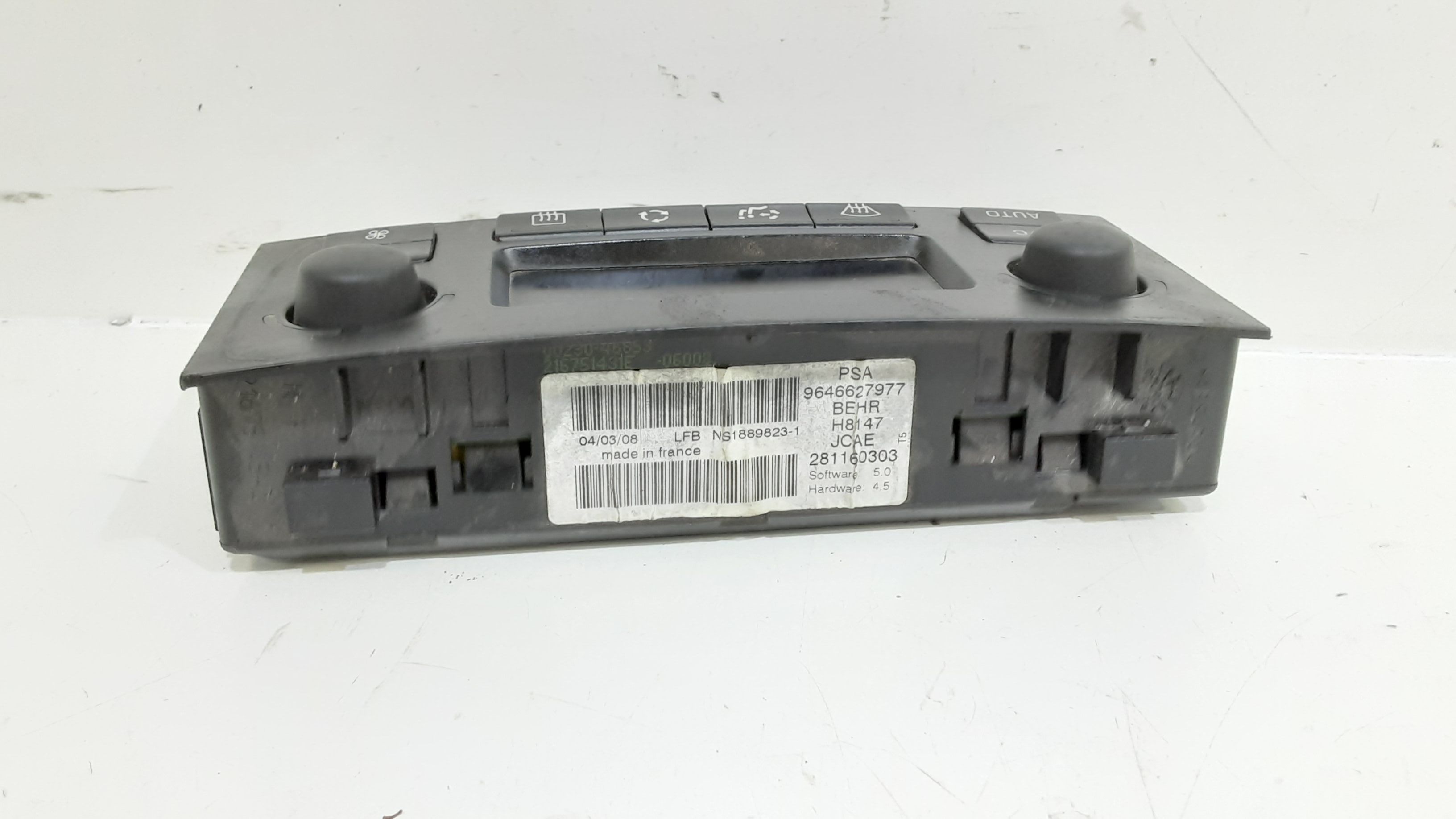 Comandi Clima PEUGEOT 307 Cabrio 2 Serie