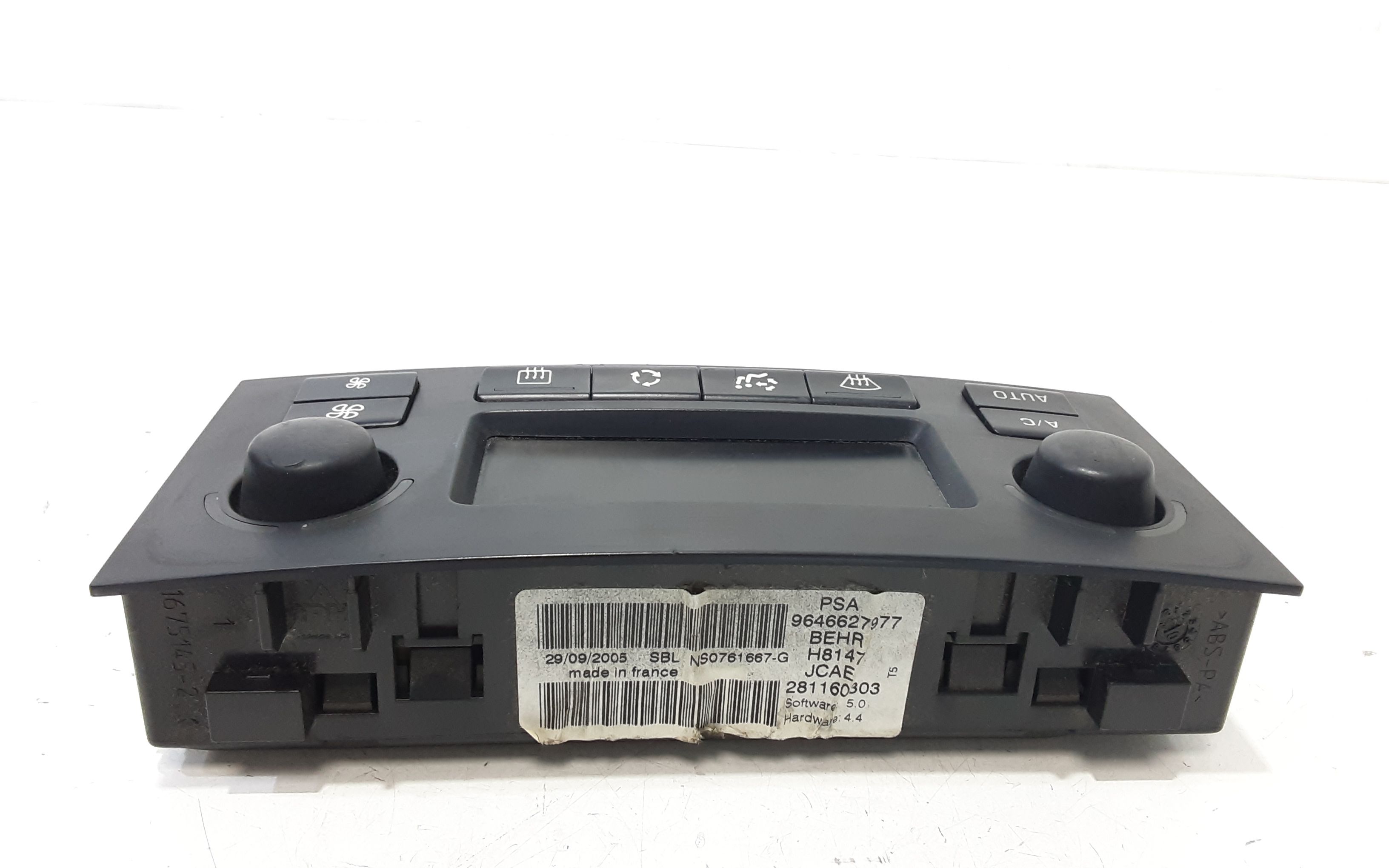 Comandi Clima PEUGEOT 307 Berlina 2 Serie