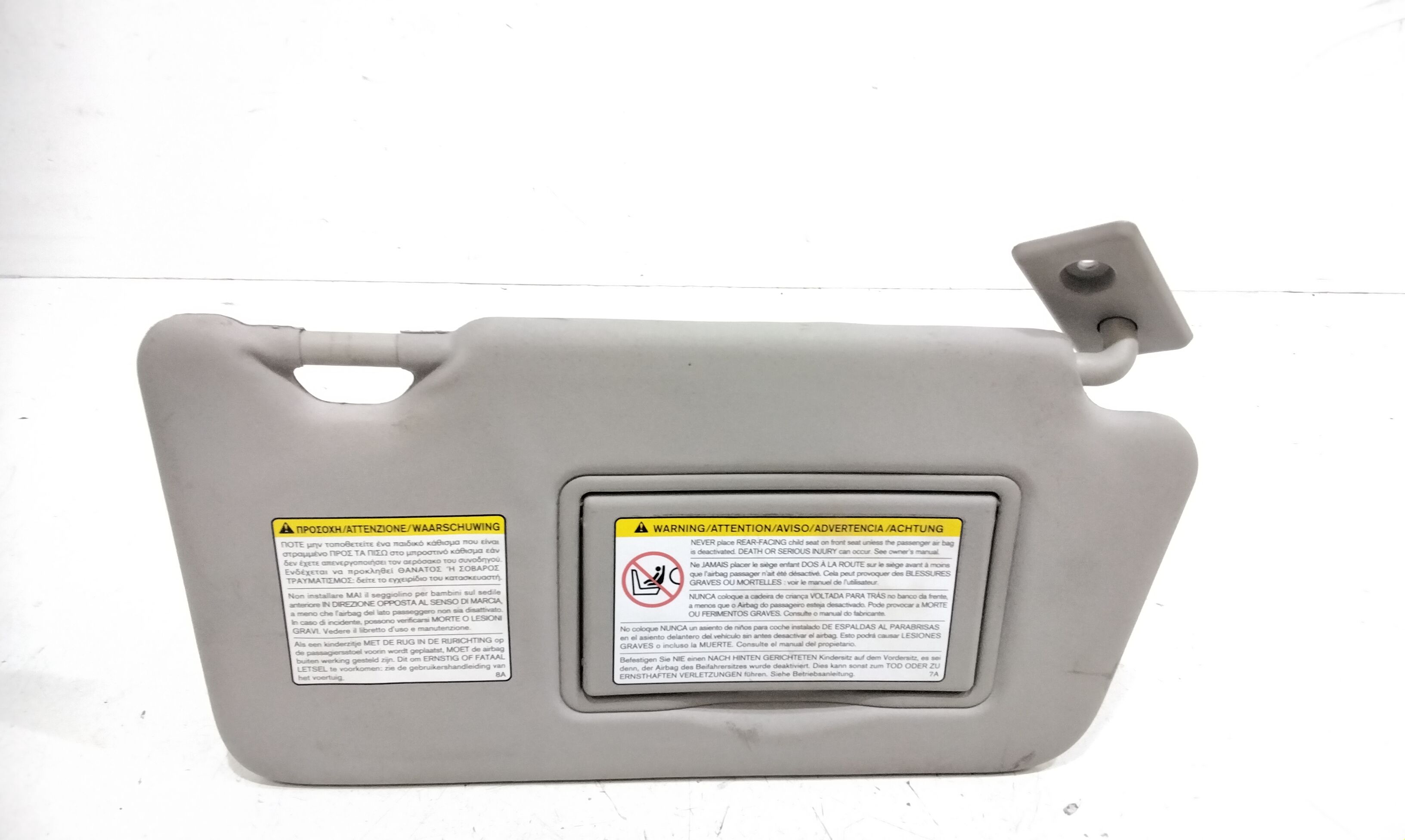 Parasole aletta Lato Passeggero NISSAN Micra 7 Serie