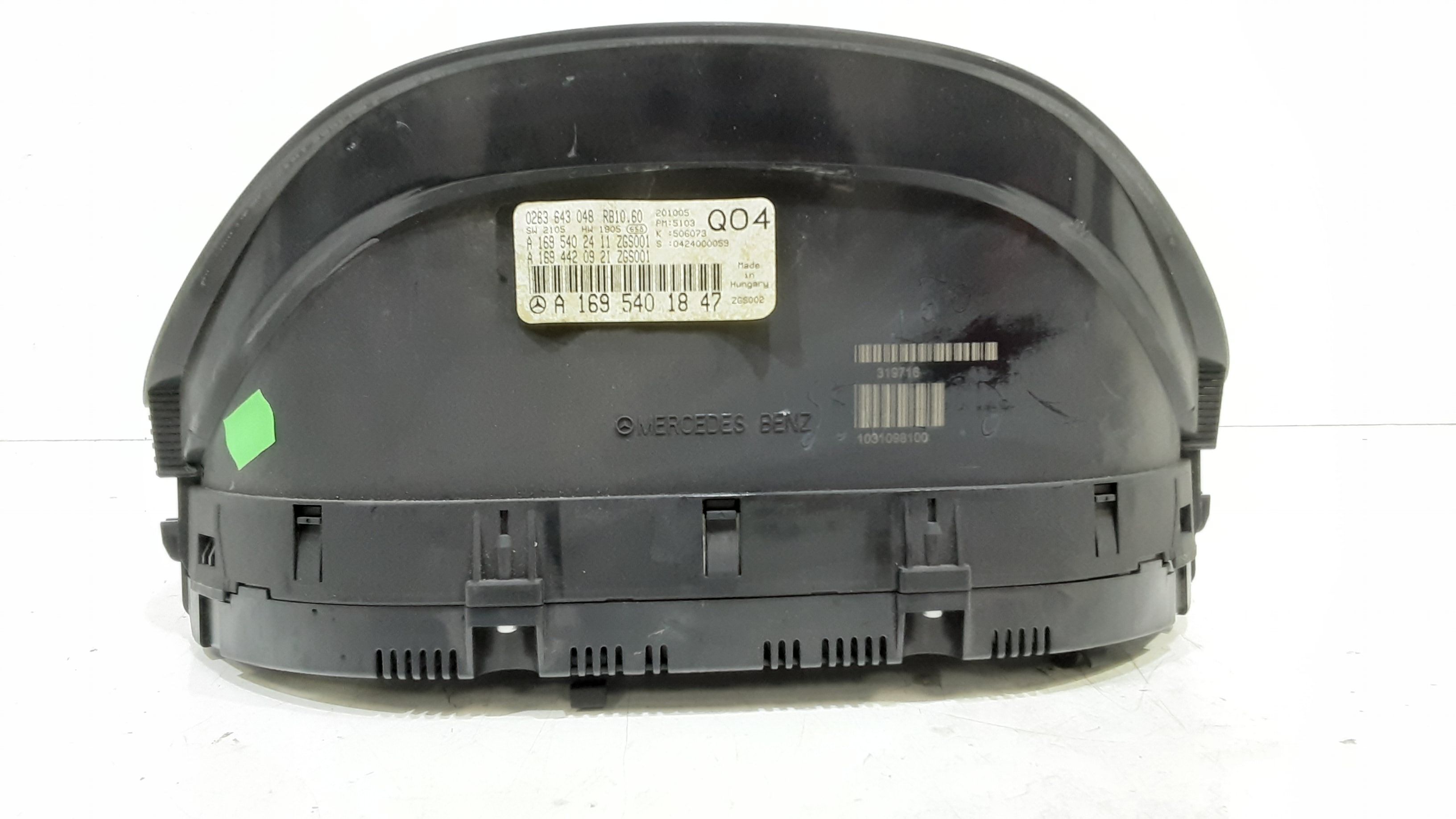 Quadro Strumenti MERCEDES Classe A W169 3 Serie