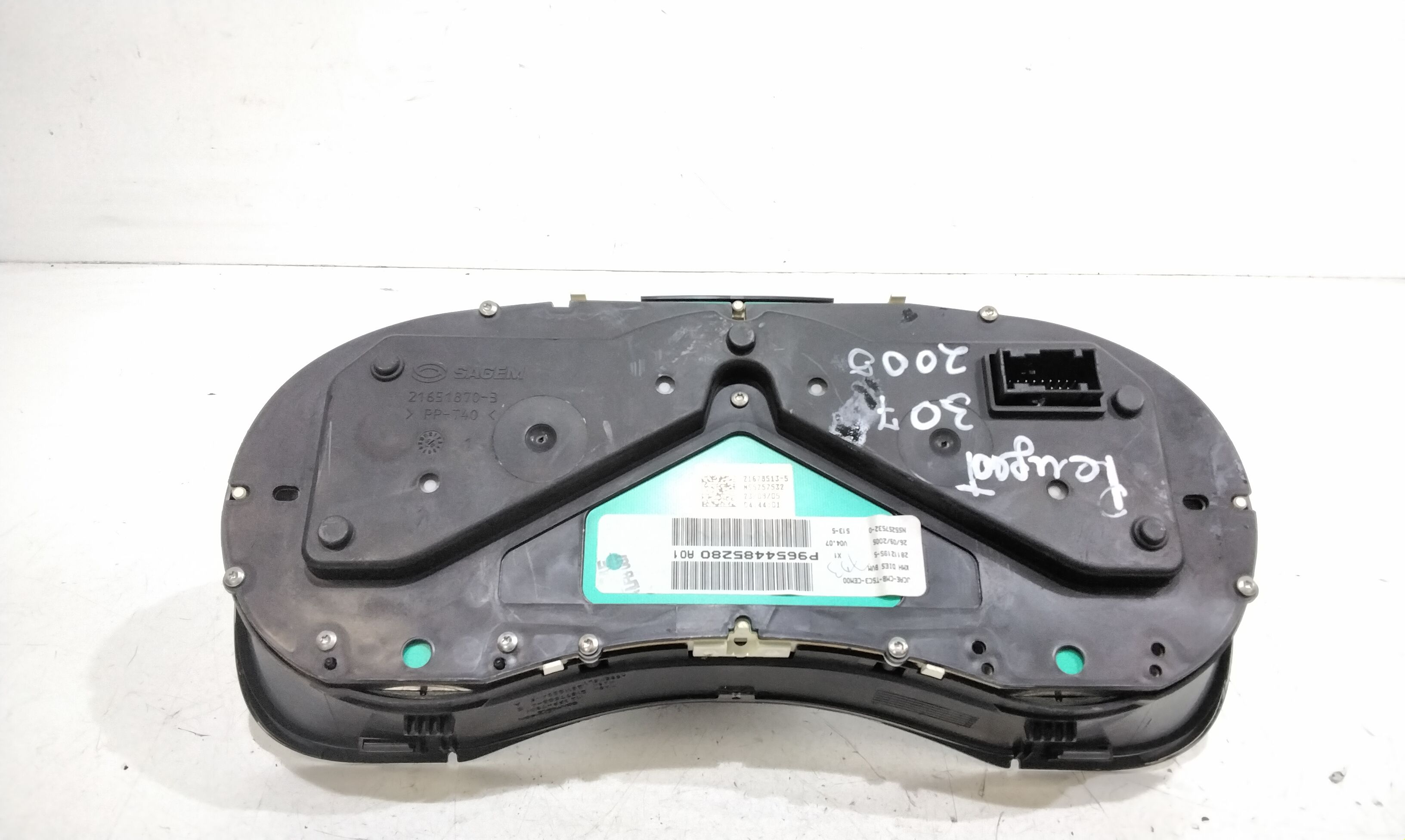 Quadro Strumenti PEUGEOT 307 Berlina
