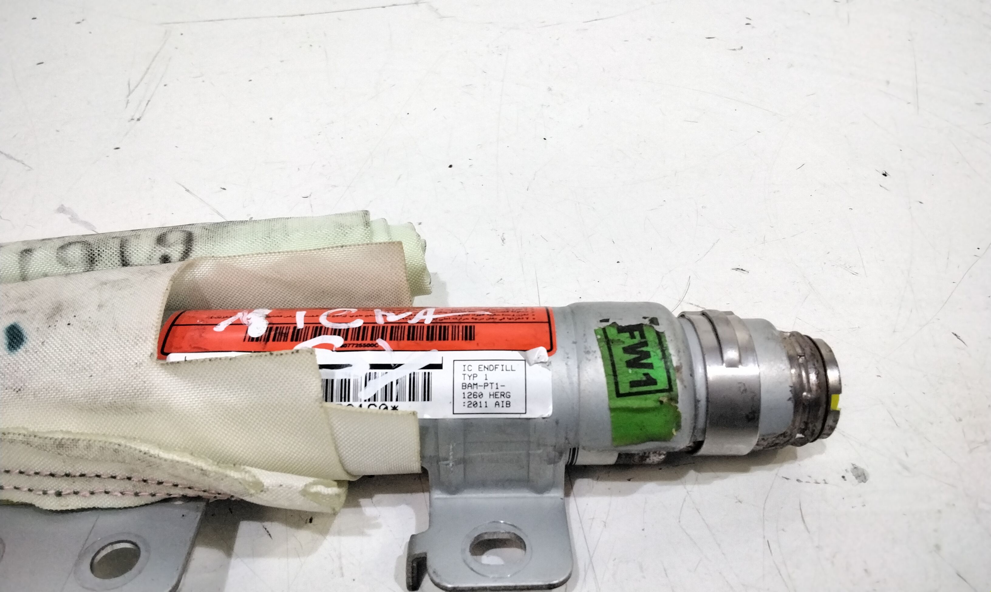 Airbag a tendina laterale Sinistro Guida NISSAN Micra 7 Serie