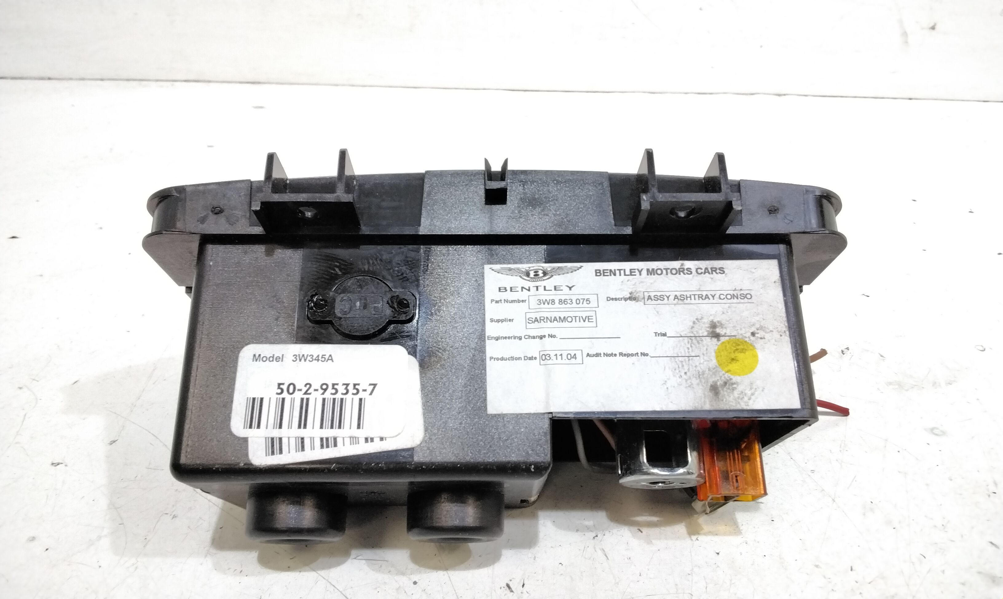 Posacenere BENTLEY Continental GT