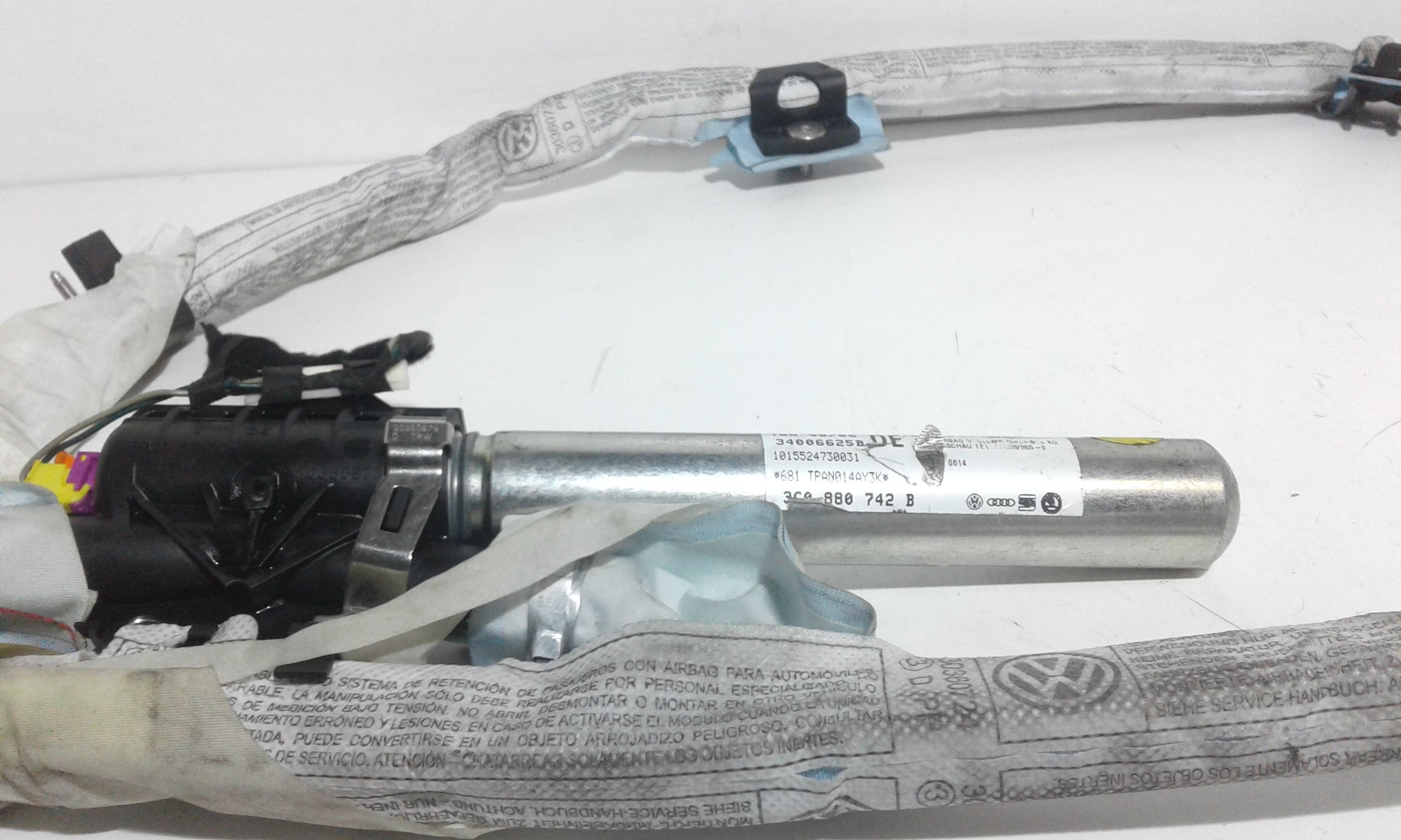 Airbag a tendina laterale passeggero VOLKSWAGEN Passat Berlina 4 Serie