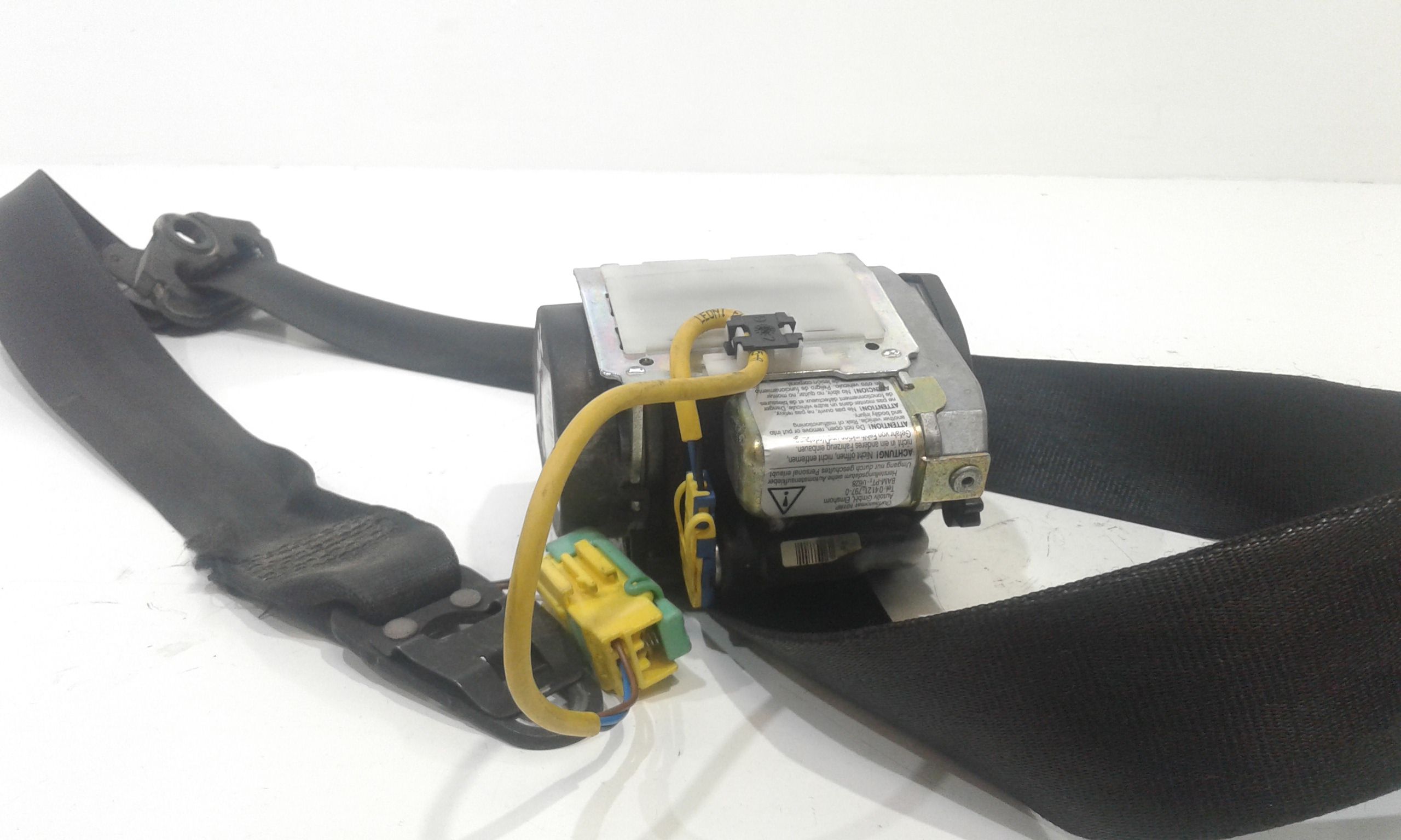 Cintura di Sicurezza anteriore Sinistra con pretensionatore VOLKSWAGEN Touareg 1 Serie