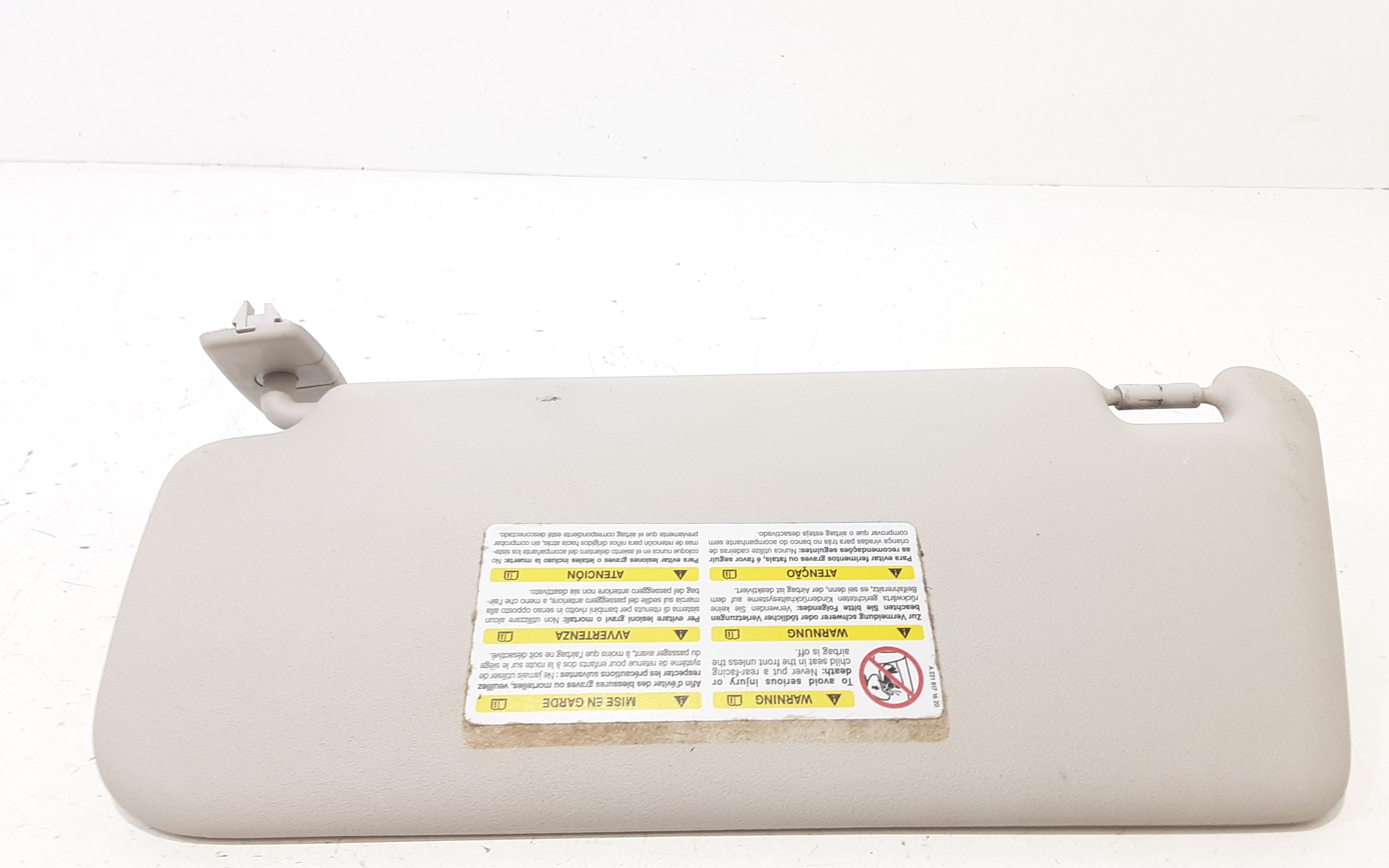 Parasole aletta Lato Passeggero MERCEDES Classe A W169 4 Serie