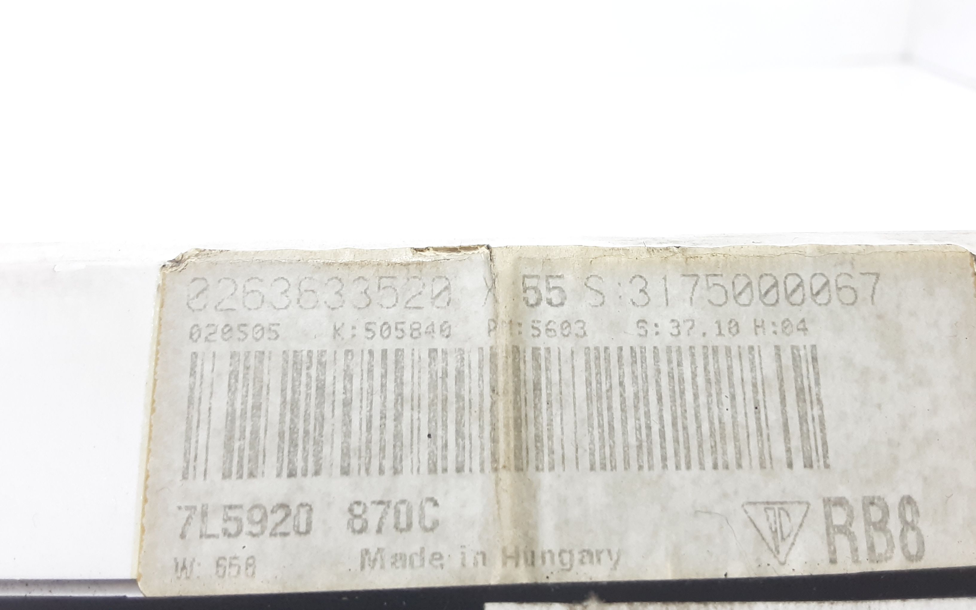 Quadro Strumenti PORSCHE Cayenne 1 Serie