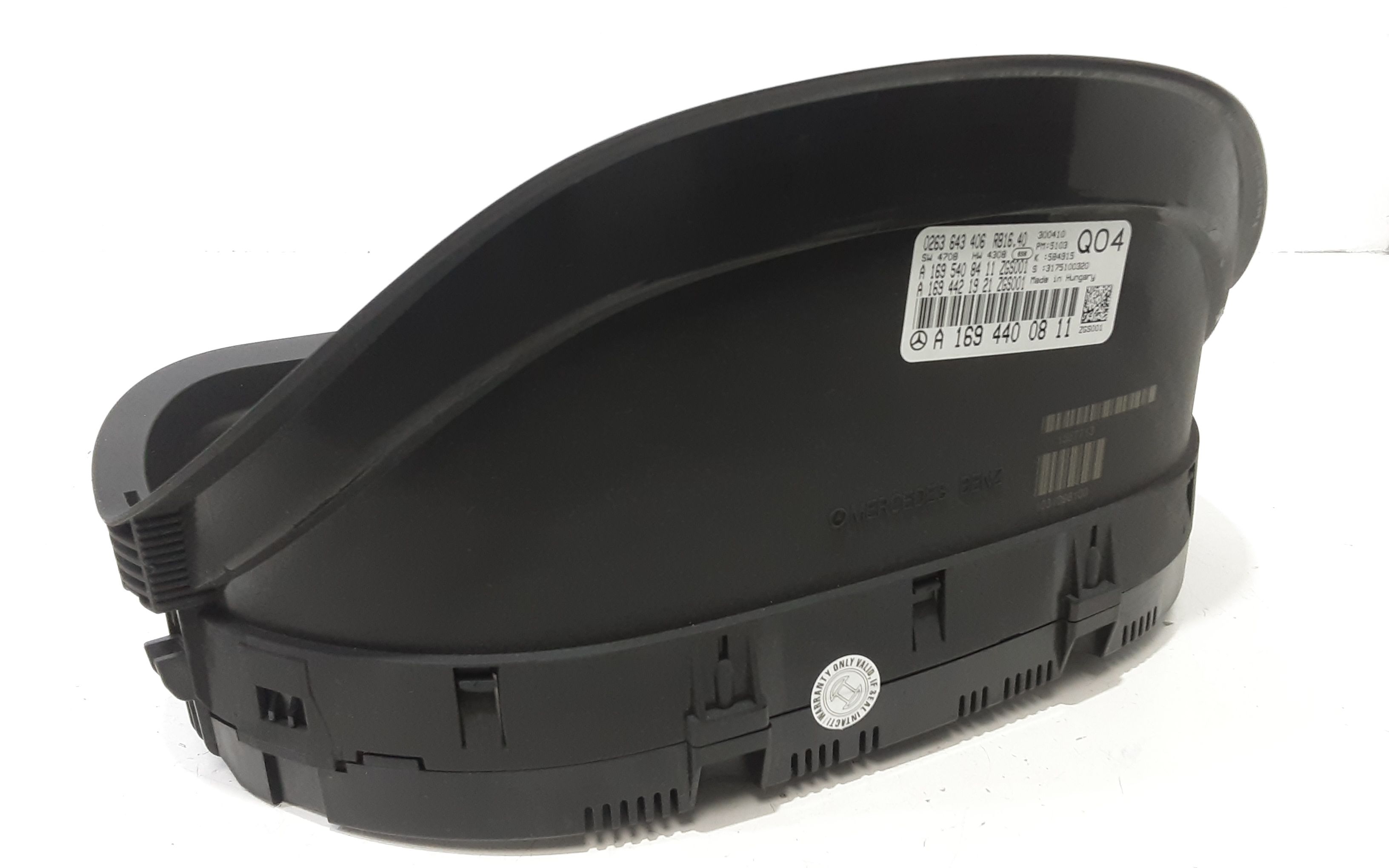 Quadro Strumenti MERCEDES Classe A W169 4 Serie