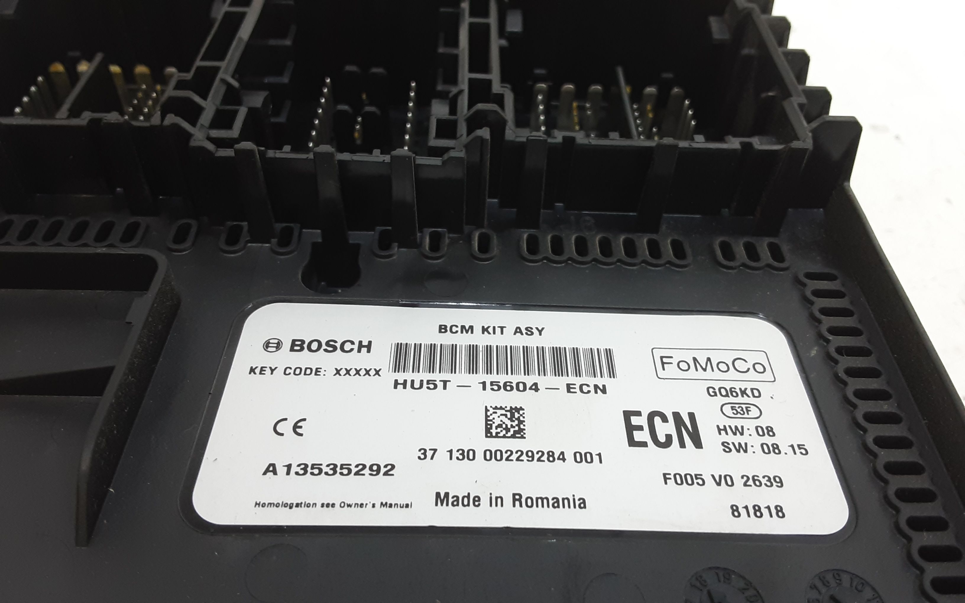 Body Computer FORD Fiesta 7 Serie