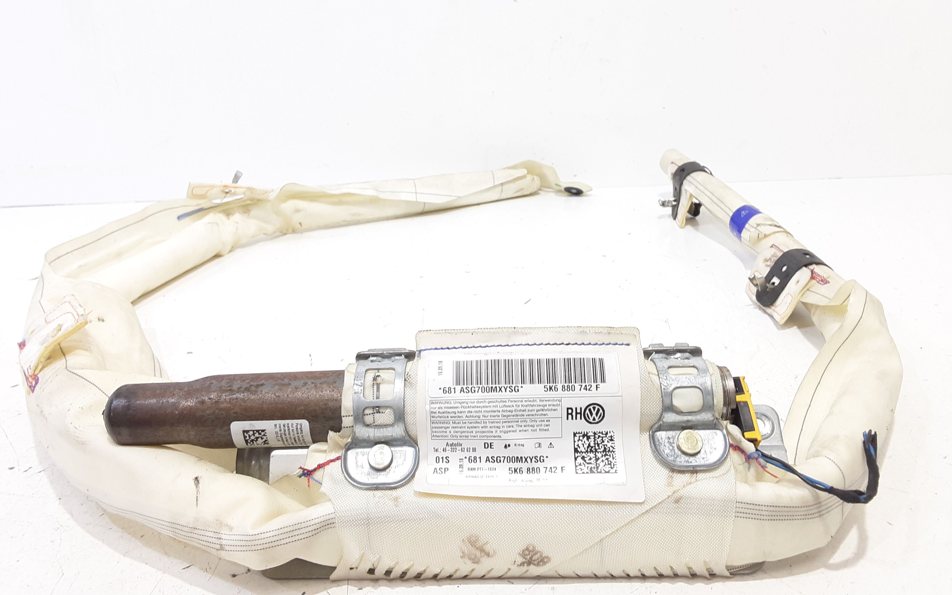 Airbag a tendina laterale passeggero VOLKSWAGEN Golf 6 Berlina (08>12)